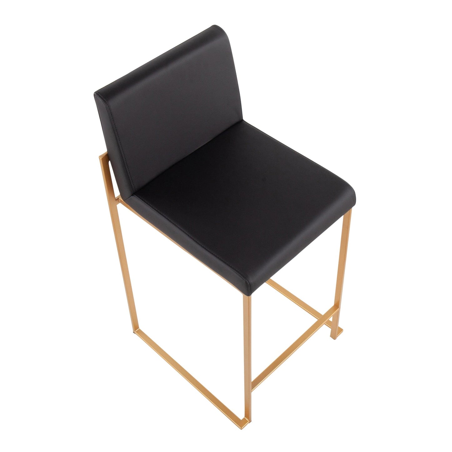 Majestic Office Furniture High Back 26" Fixed-Height Counter Stool - Set of 2