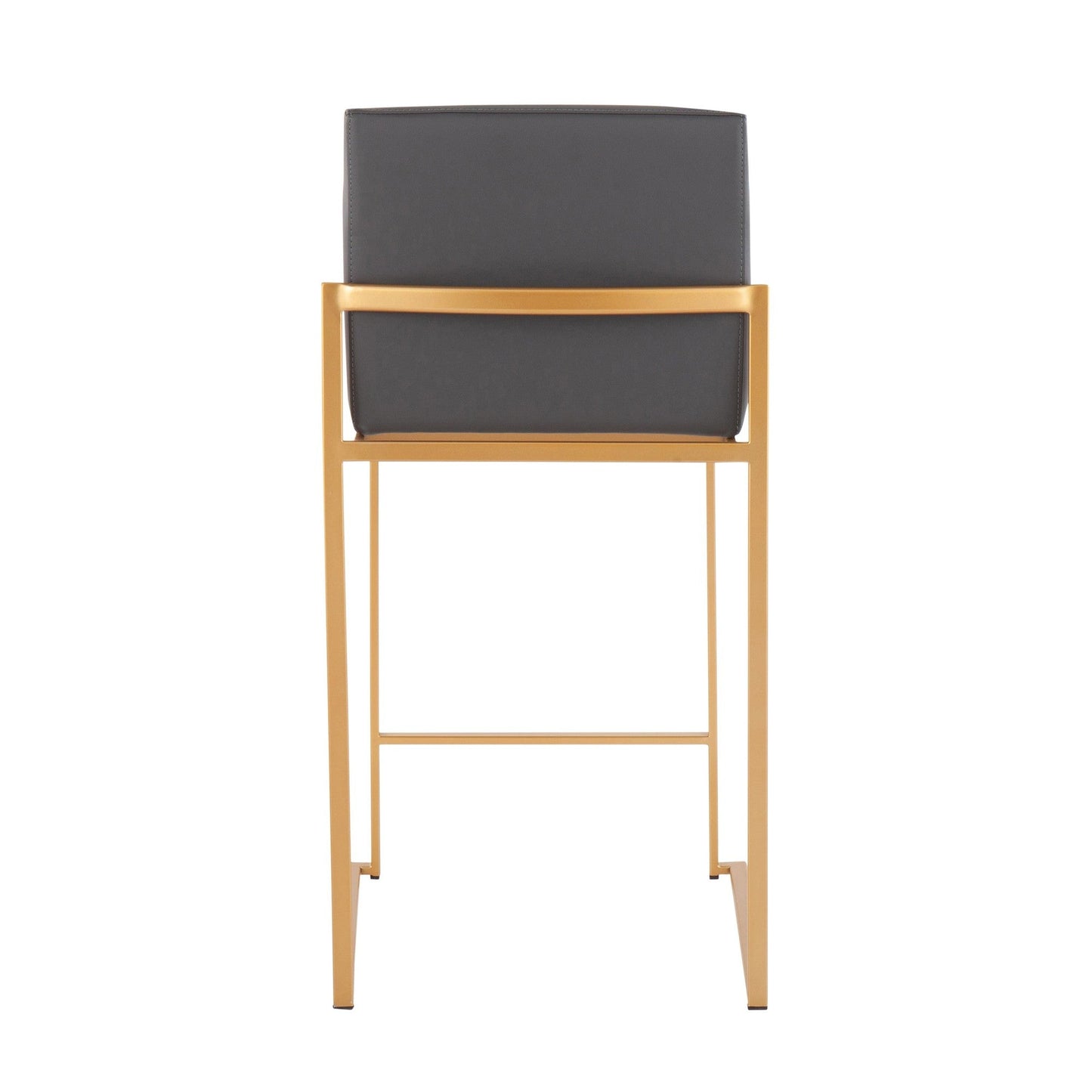 Majestic Office Furniture High Back 26" Fixed-Height Counter Stool - Set of 2