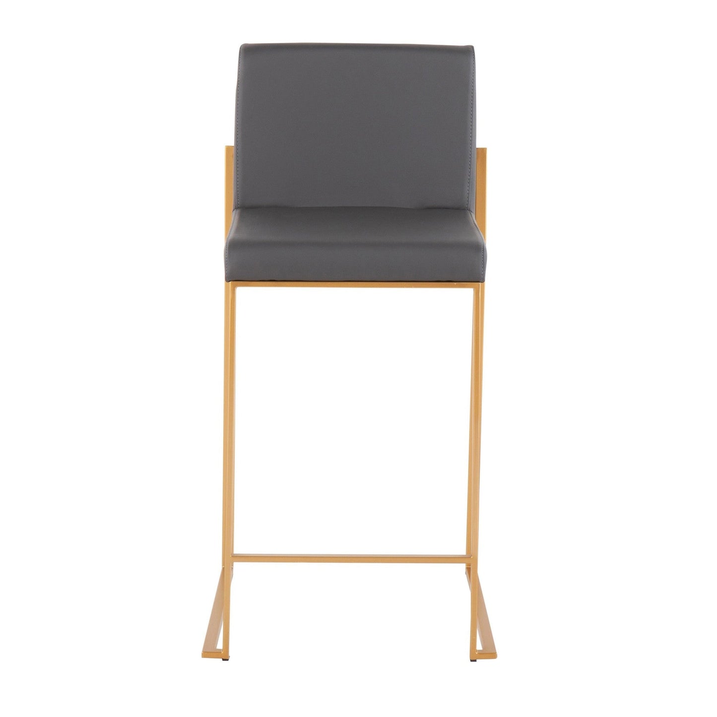 Majestic Office Furniture High Back 26" Fixed-Height Counter Stool - Set of 2