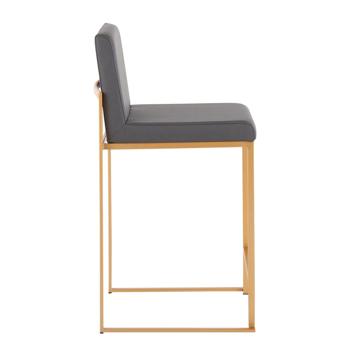 Majestic Office Furniture High Back 26" Fixed-Height Counter Stool - Set of 2