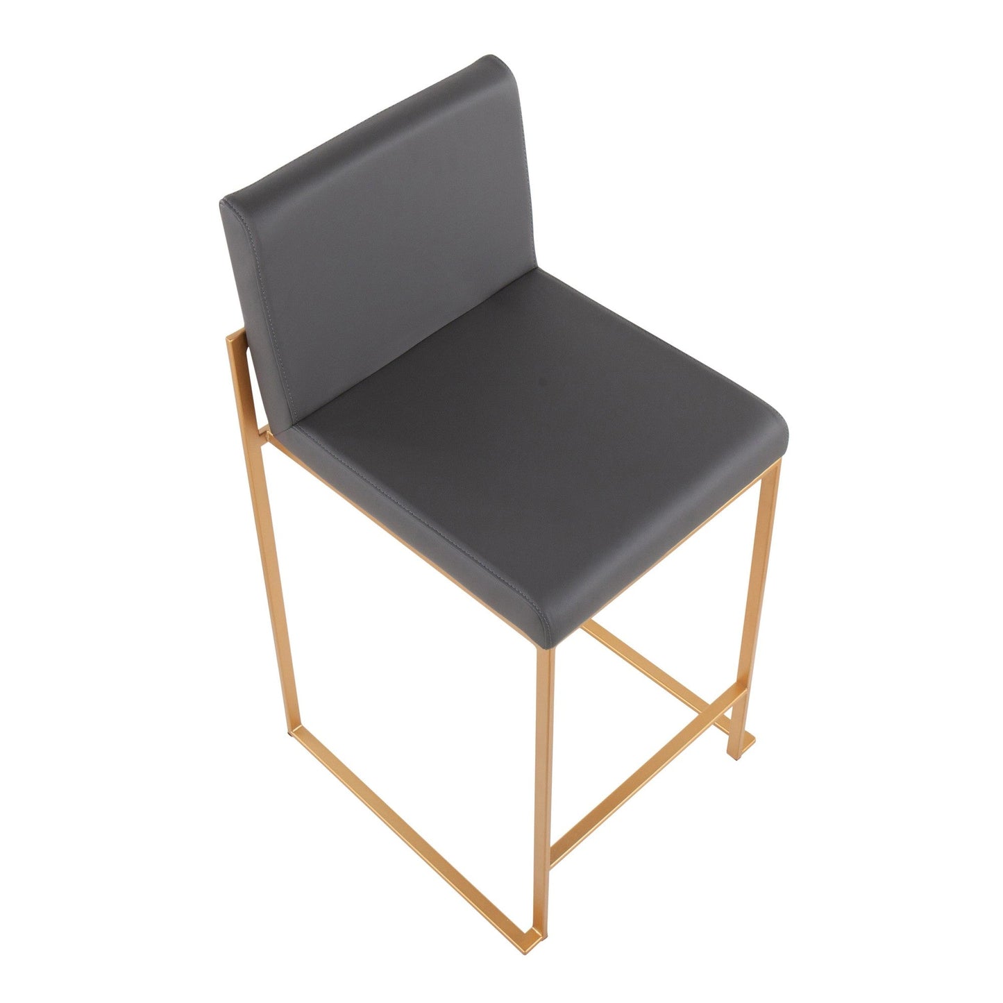 Majestic Office Furniture High Back 26" Fixed-Height Counter Stool - Set of 2