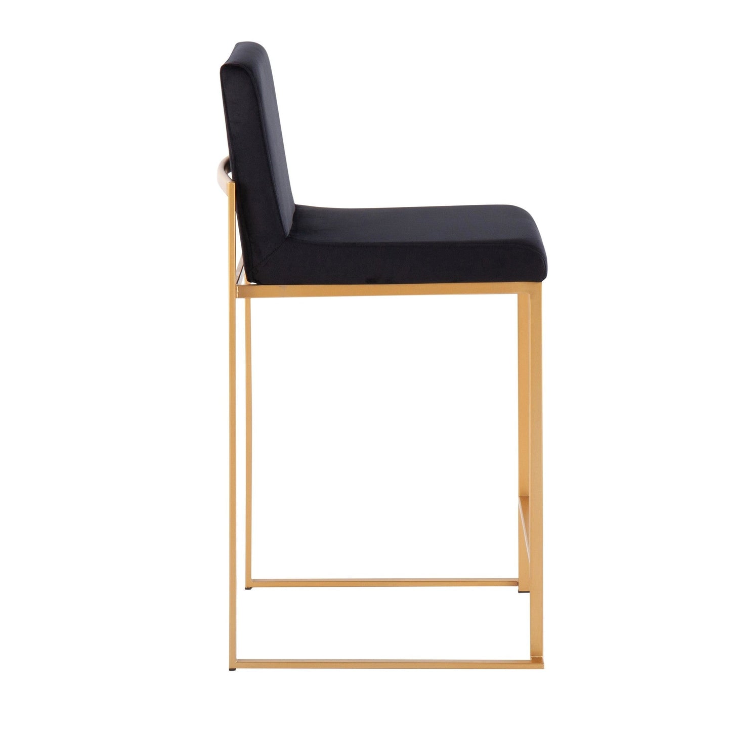 Majestic Office Furniture High Back 26" Fixed-Height Counter Stool - Set of 2