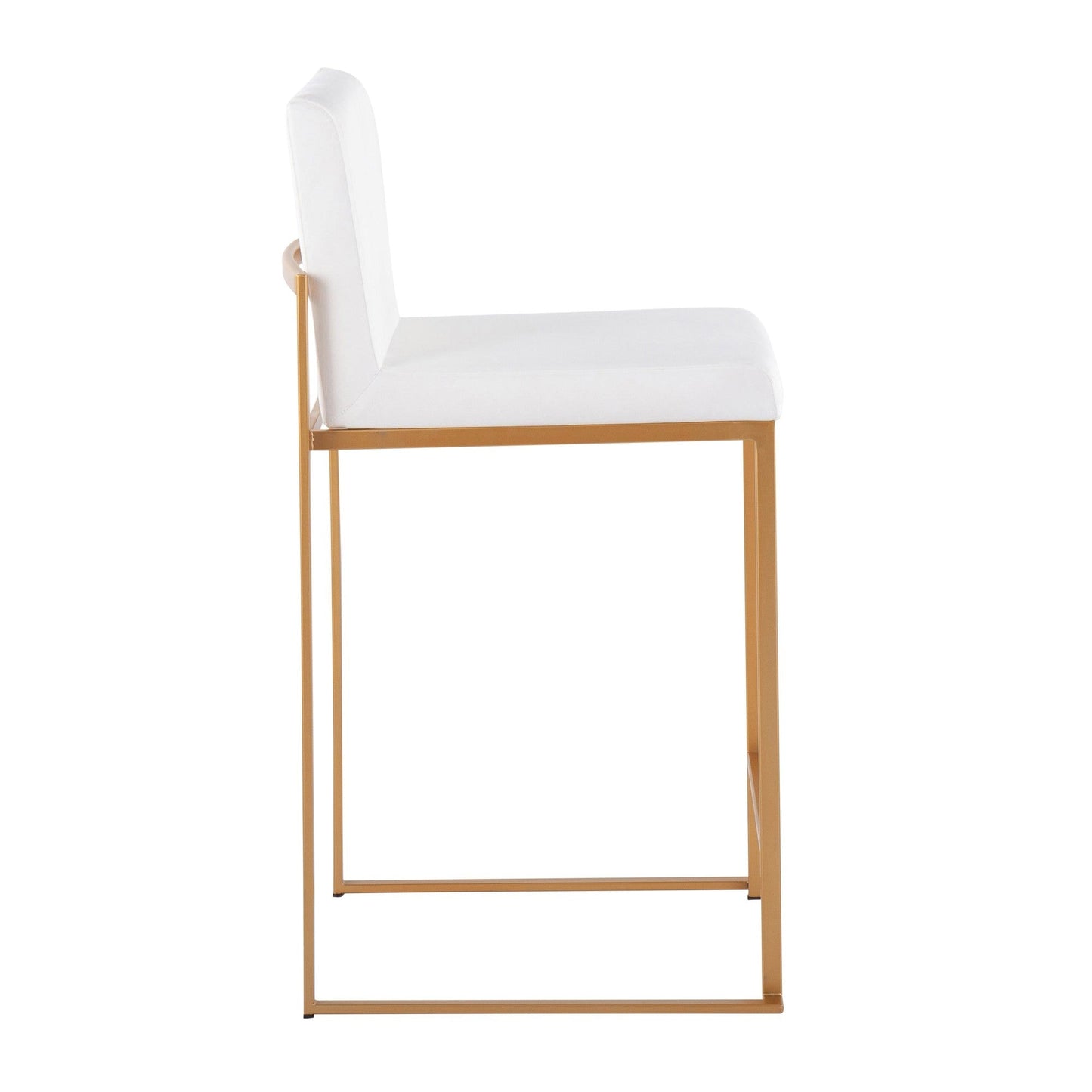Majestic Office Furniture High Back 26" Fixed-Height Counter Stool - Set of 2