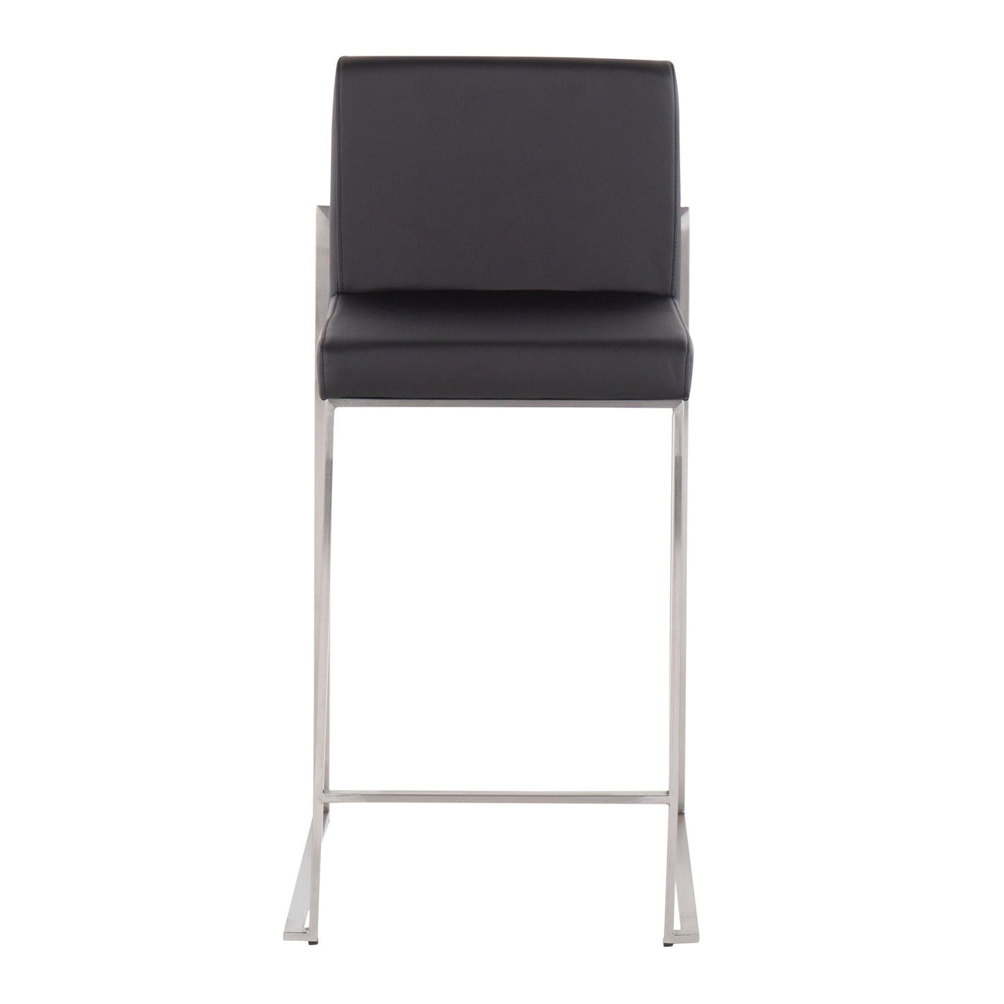 Majestic Office Furniture High Back 26" Fixed-Height Counter Stool - Set of 2