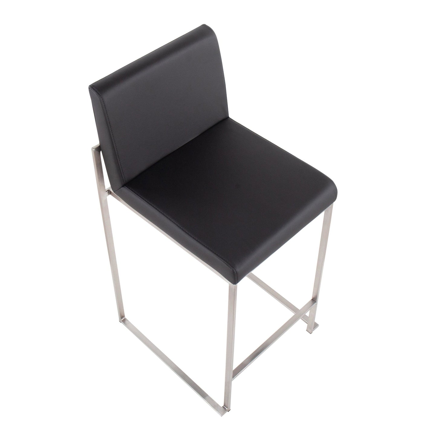 Majestic Office Furniture High Back 26" Fixed-Height Counter Stool - Set of 2