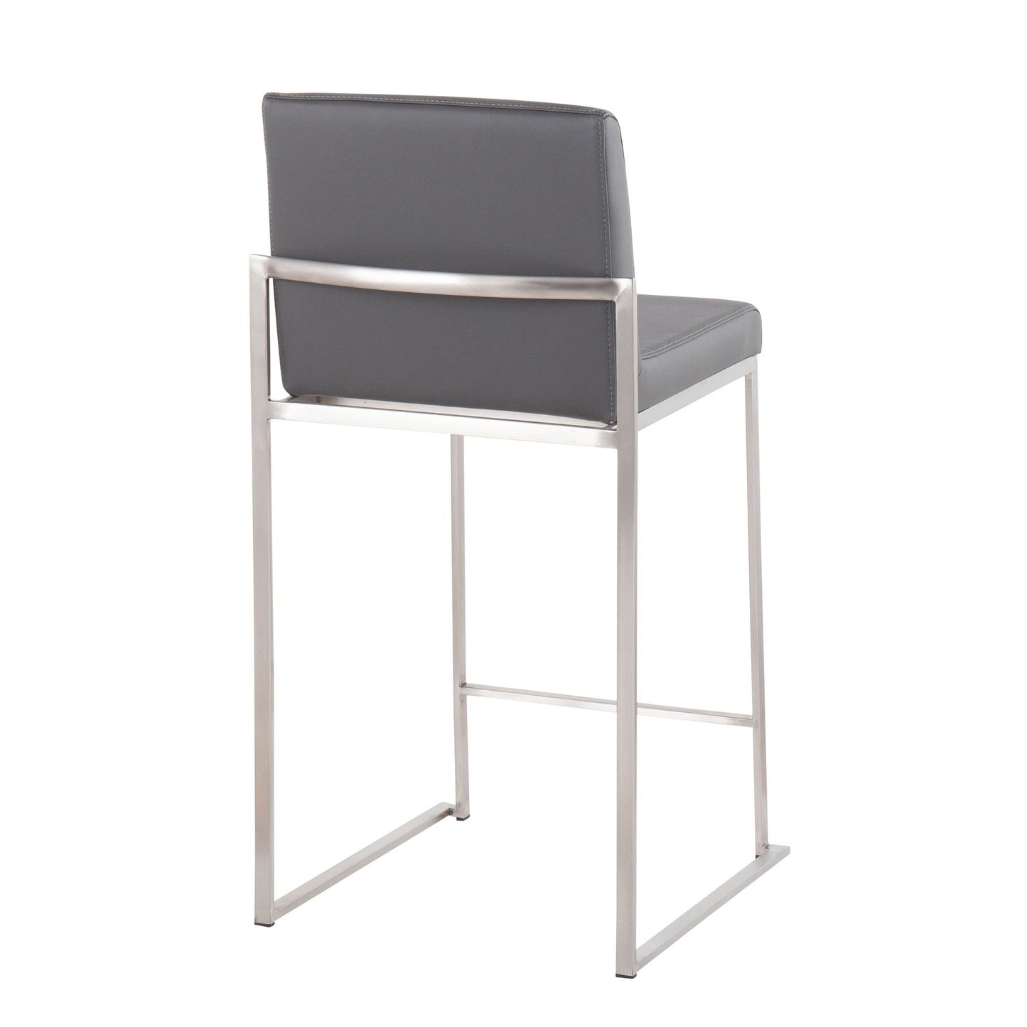 Majestic Office Furniture High Back 26" Fixed-Height Counter Stool - Set of 2