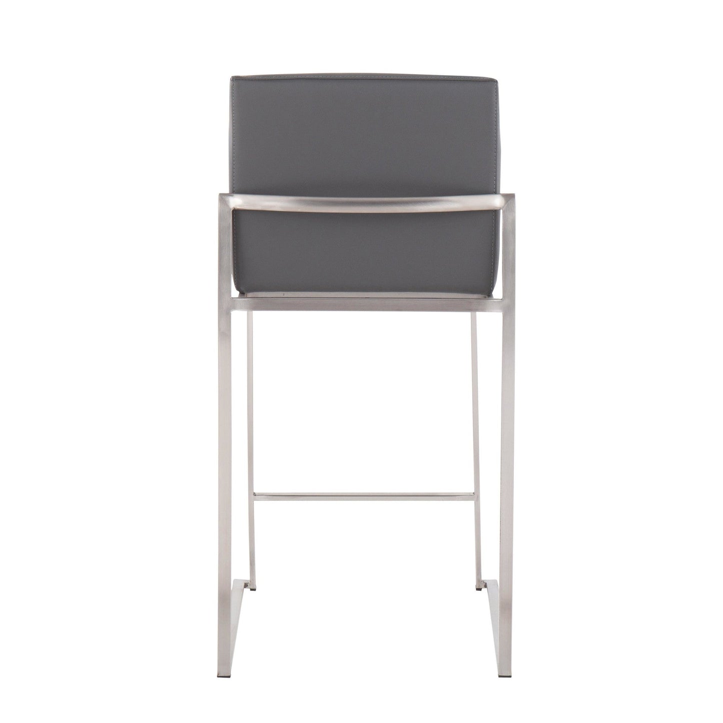 Majestic Office Furniture High Back 26" Fixed-Height Counter Stool - Set of 2