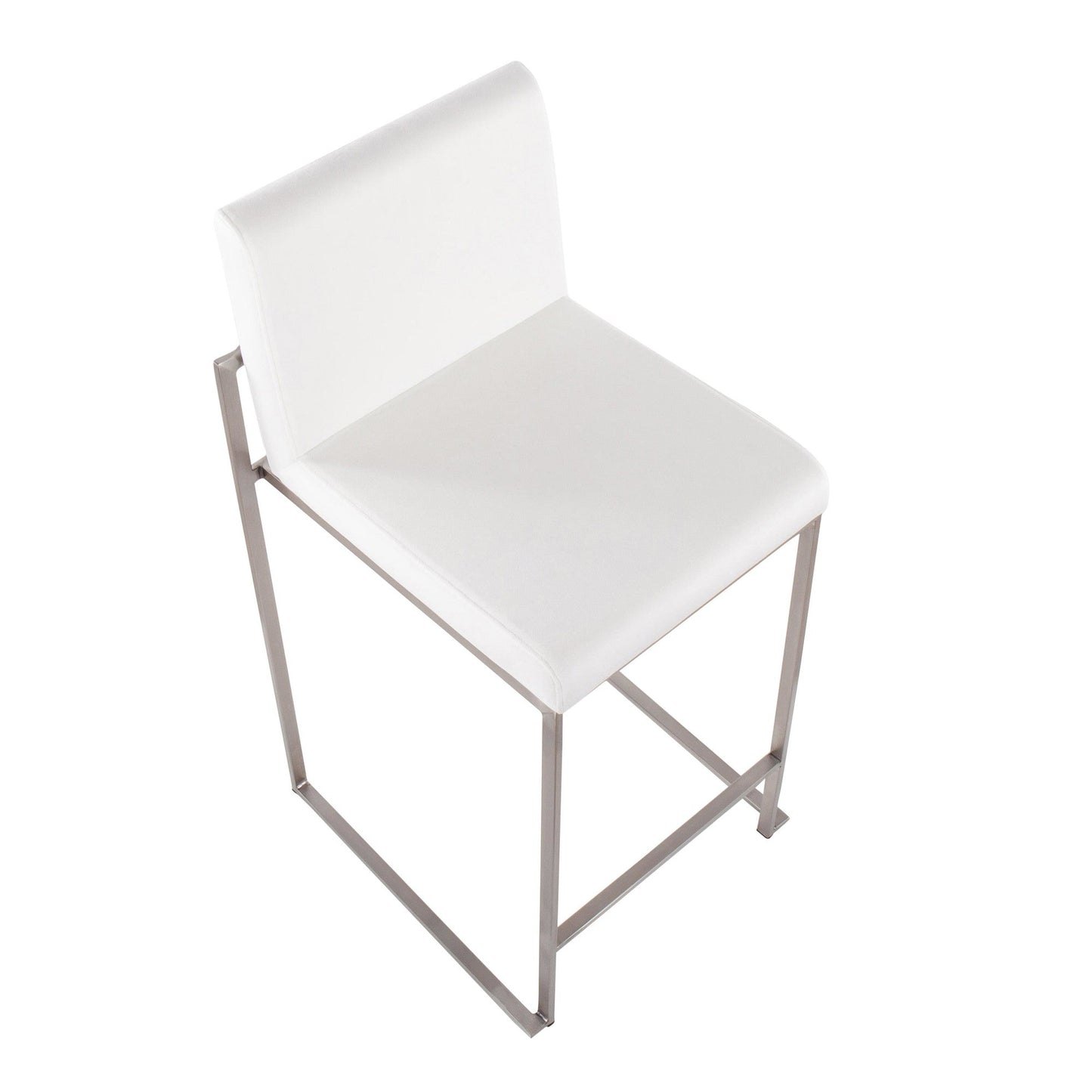 Majestic Office Furniture High Back 26" Fixed-Height Counter Stool - Set of 2