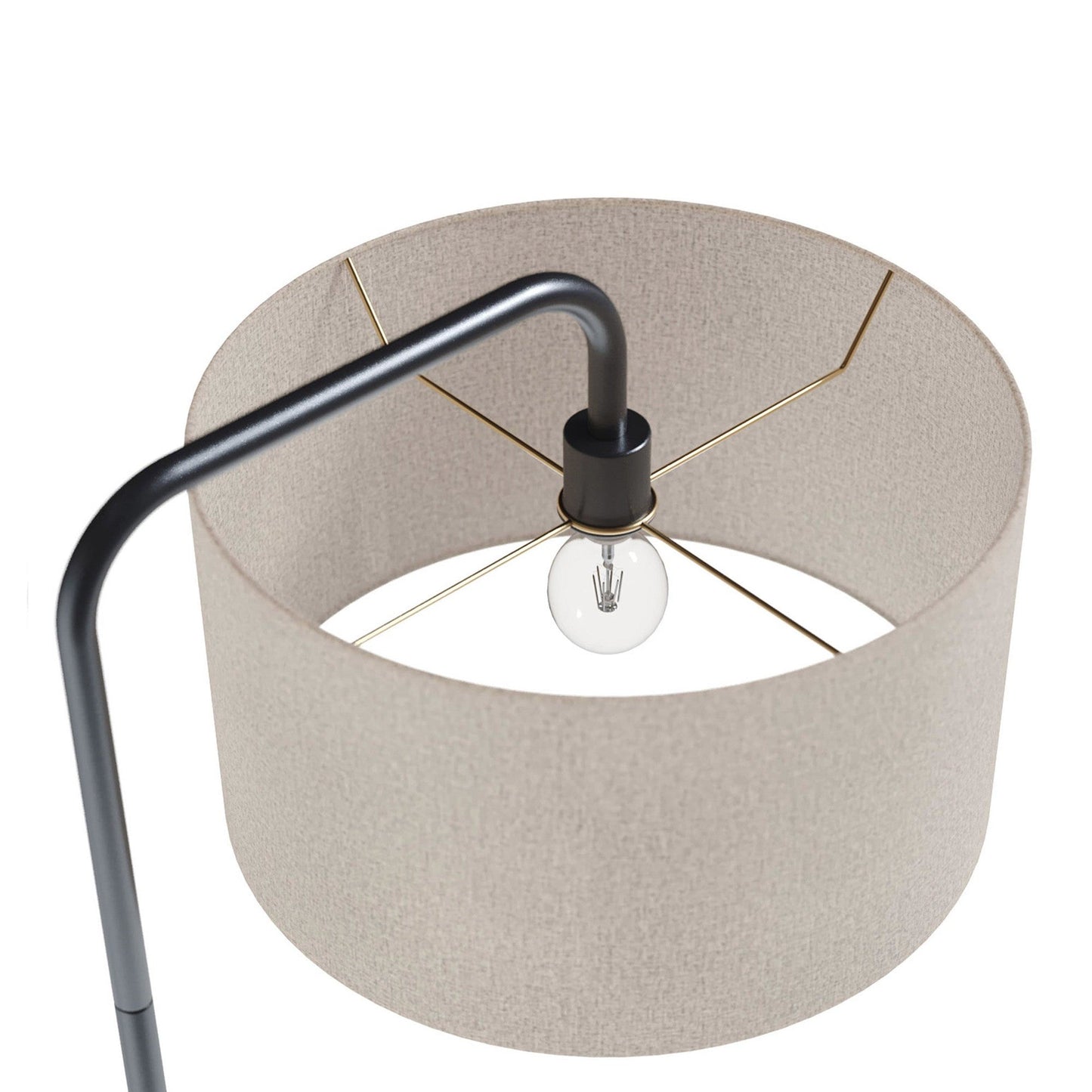Majestic Office Furniture 63" Metal Floor Lamp