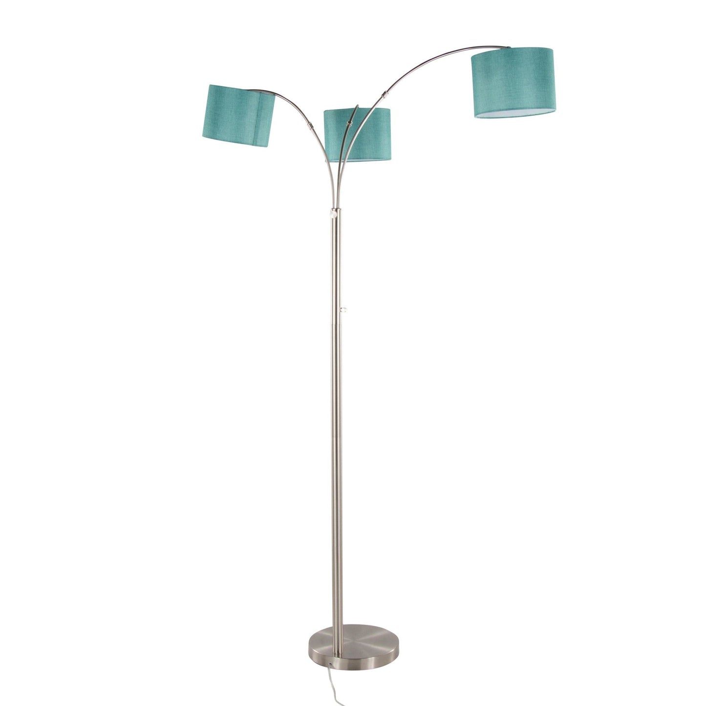 Majestic Office Furniture Trio 84" Metal Floor Lamp