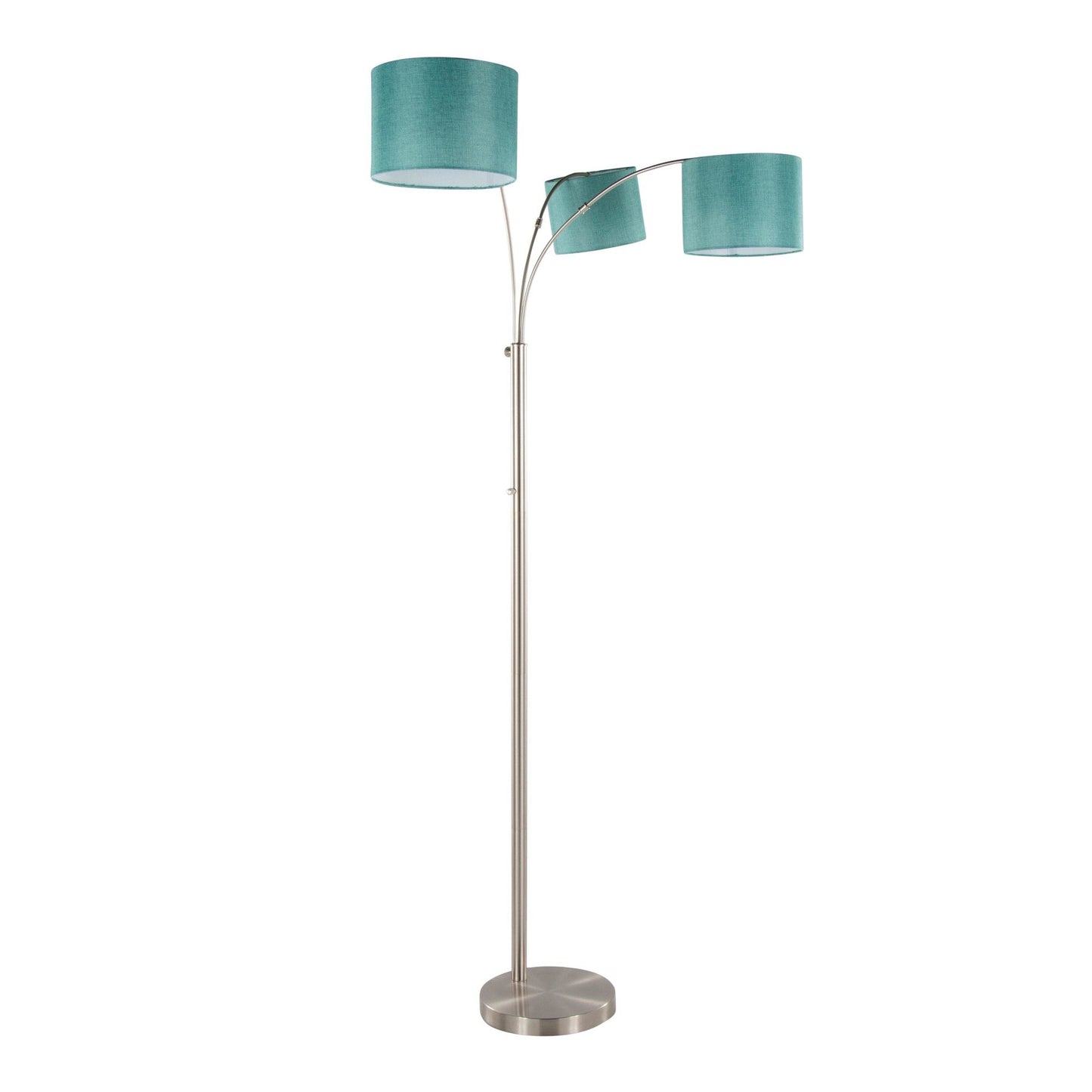 Majestic Office Furniture Trio 84" Metal Floor Lamp