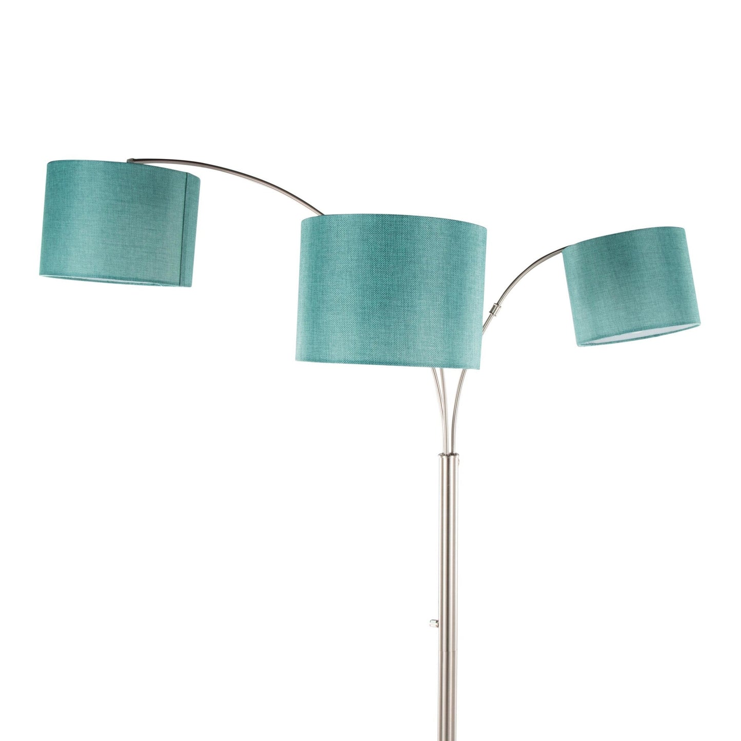 Majestic Office Furniture Trio 84" Metal Floor Lamp