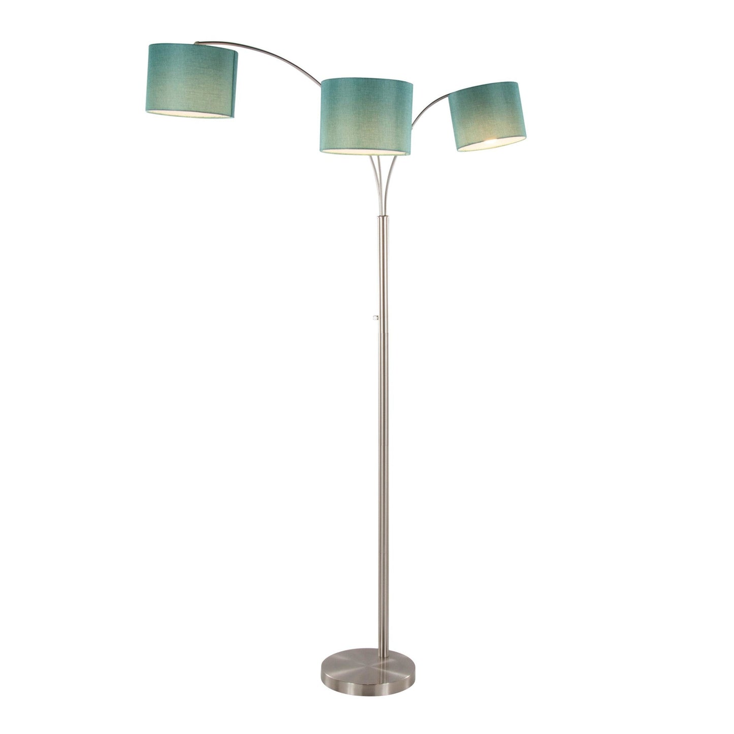 Majestic Office Furniture Trio 84" Metal Floor Lamp