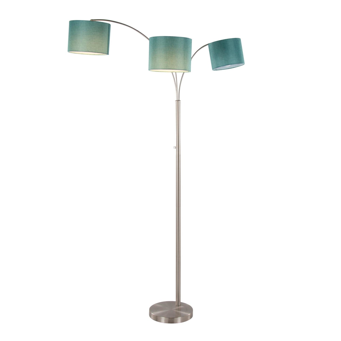 Majestic Office Furniture Trio 84" Metal Floor Lamp