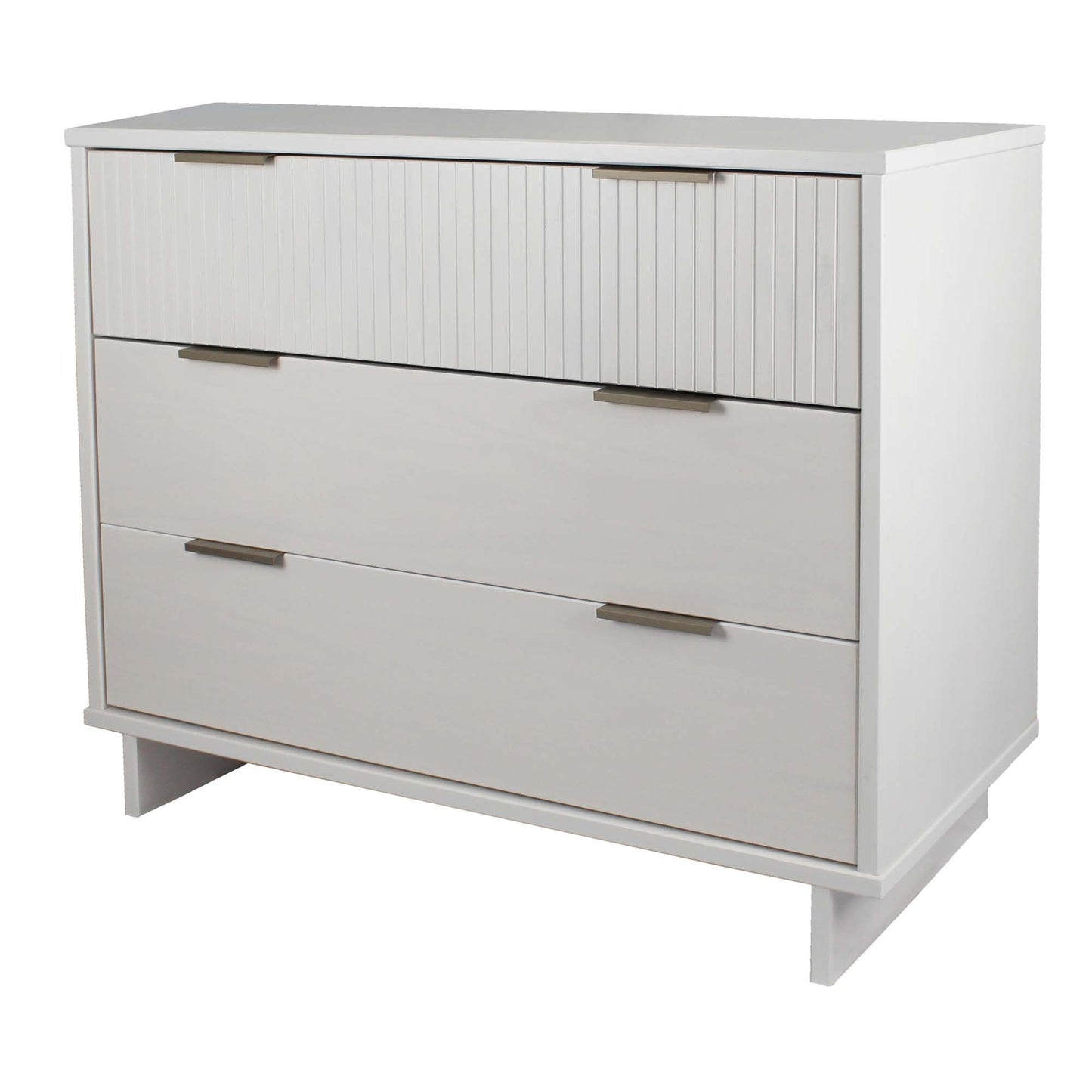 Manhattan Comfort 3-Piece Granville Dresser Set - Tall Narrow, Standard, Double Dresser