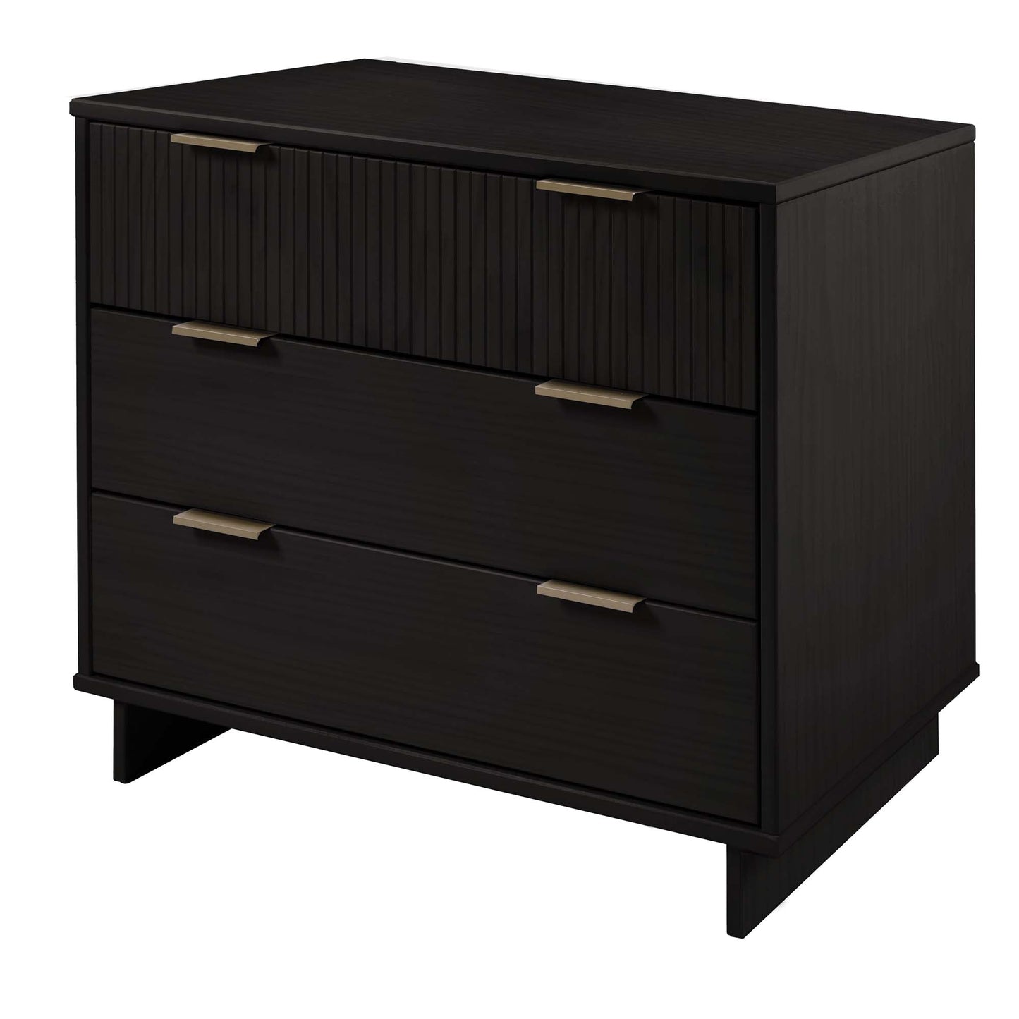 Manhattan Comfort 3-Piece Granville Dresser Set - Tall Narrow, Standard, Double Dresser