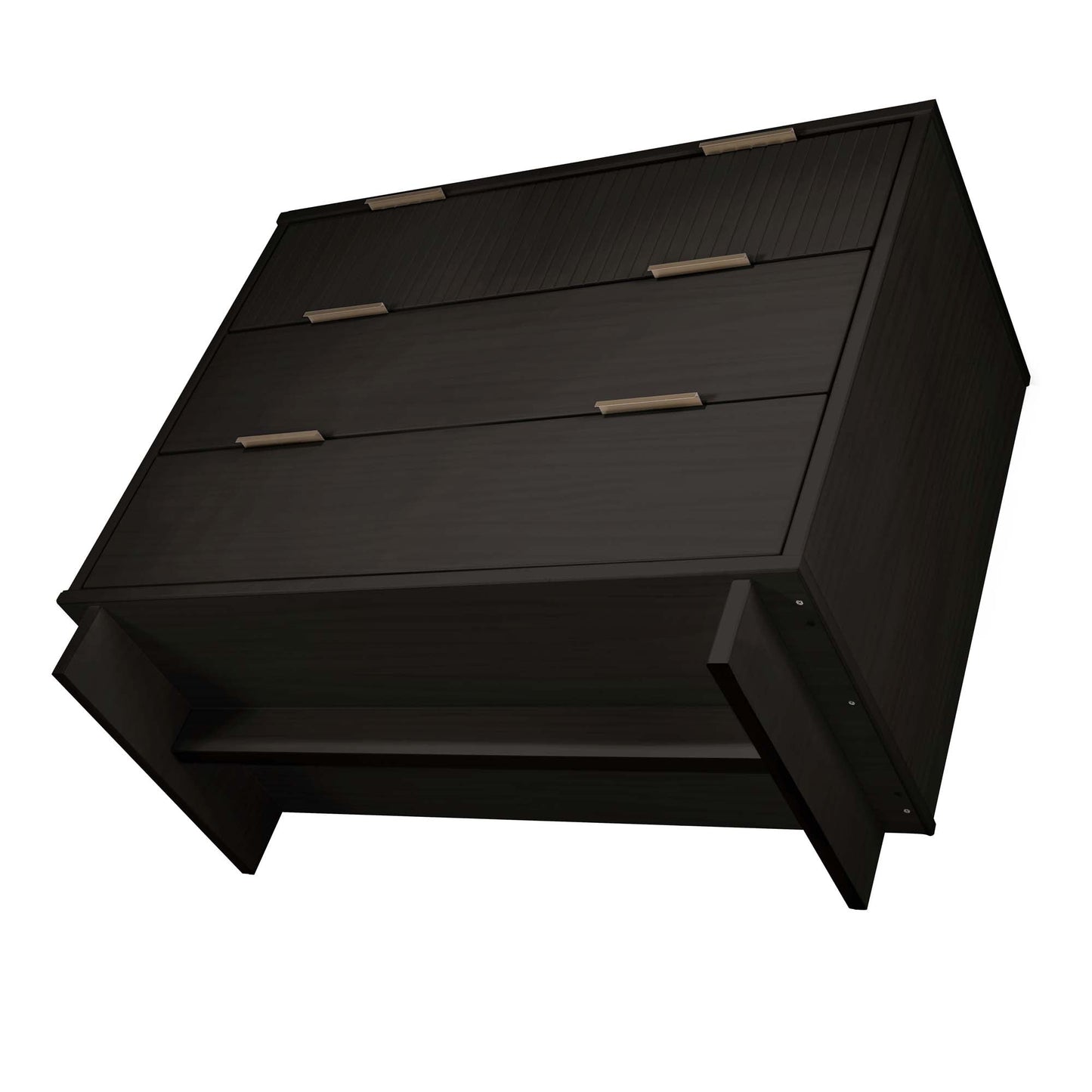 Manhattan Comfort 3-Piece Granville Dresser Set - Tall Narrow, Standard, Double Dresser