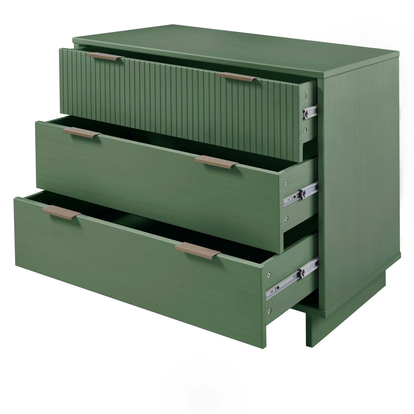 Manhattan Comfort 3-Piece Granville Dresser Set - Tall Narrow, Standard, Double Dresser