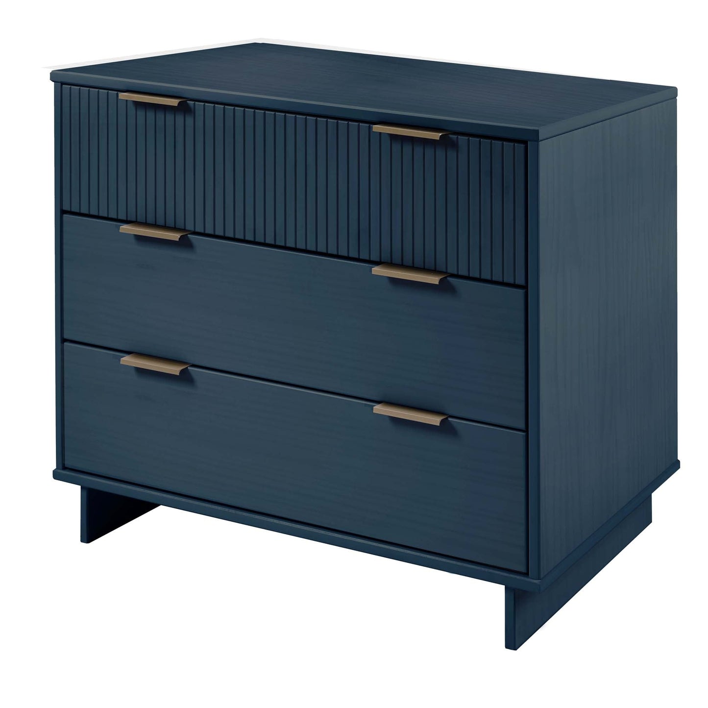 Manhattan Comfort 3-Piece Granville Dresser Set - Tall Narrow, Standard, Double Dresser