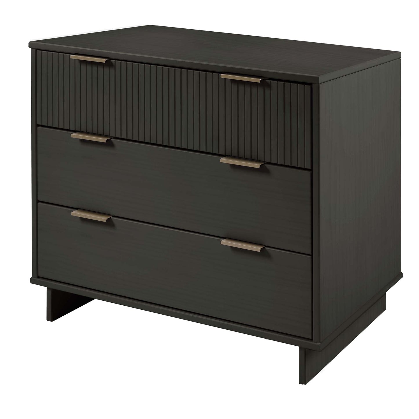 Manhattan Comfort 3-Piece Granville Dresser Set - Tall Narrow, Standard, Double Dresser