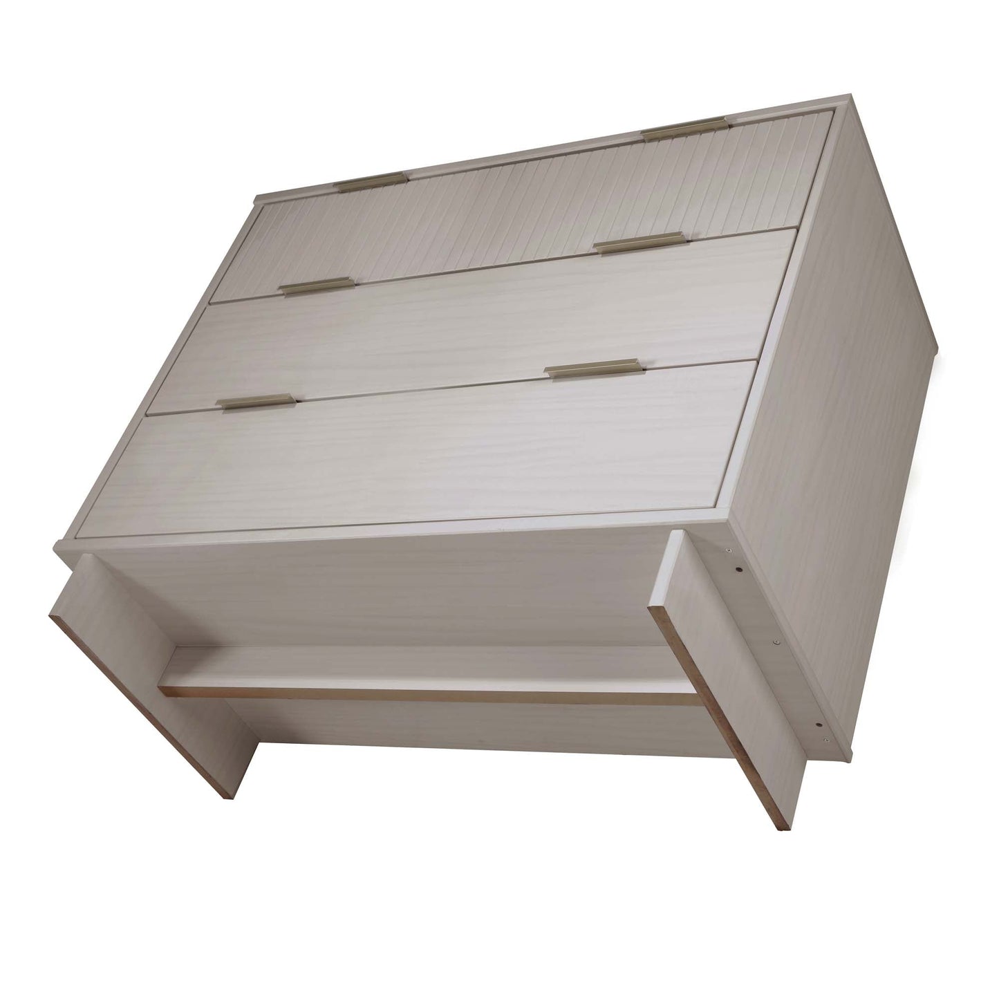 Manhattan Comfort 3-Piece Granville Dresser Set - Tall Narrow, Standard, Double Dresser