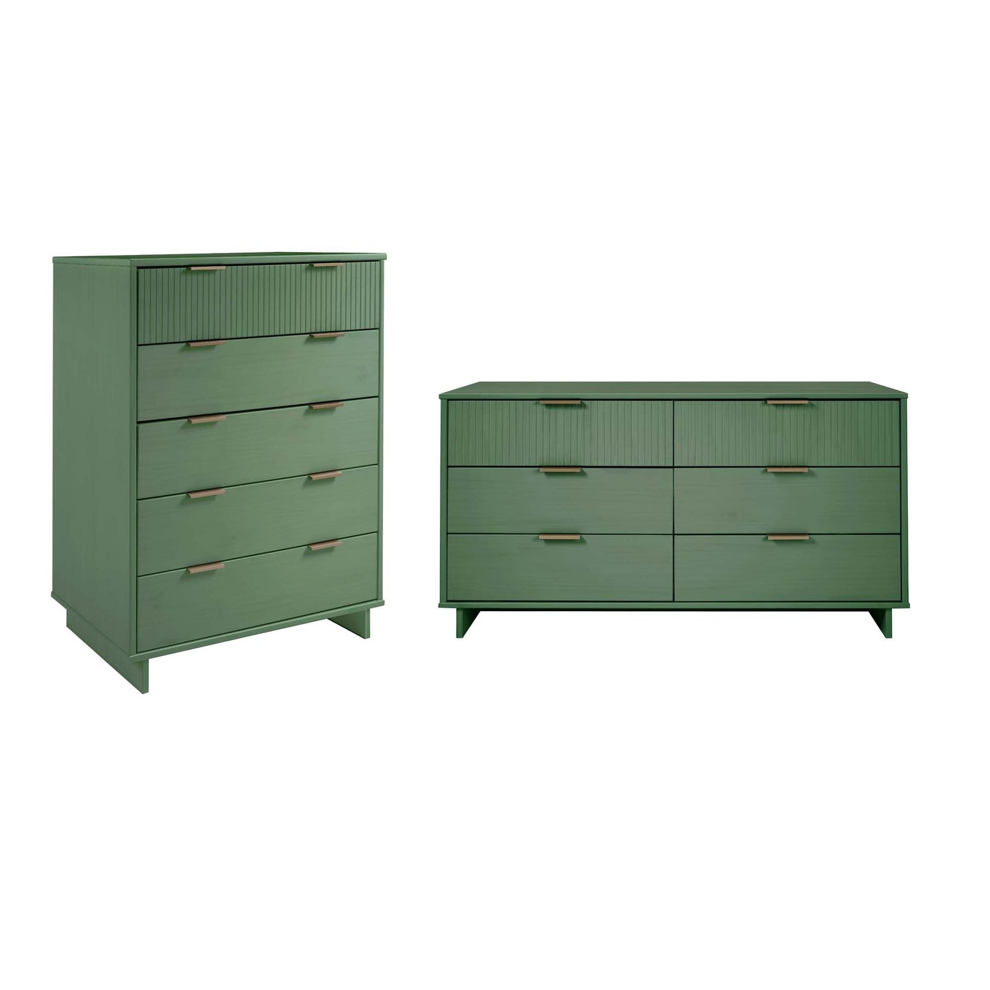 Manhattan Comfort 2-Piece Granville Chest and Double Dresser
