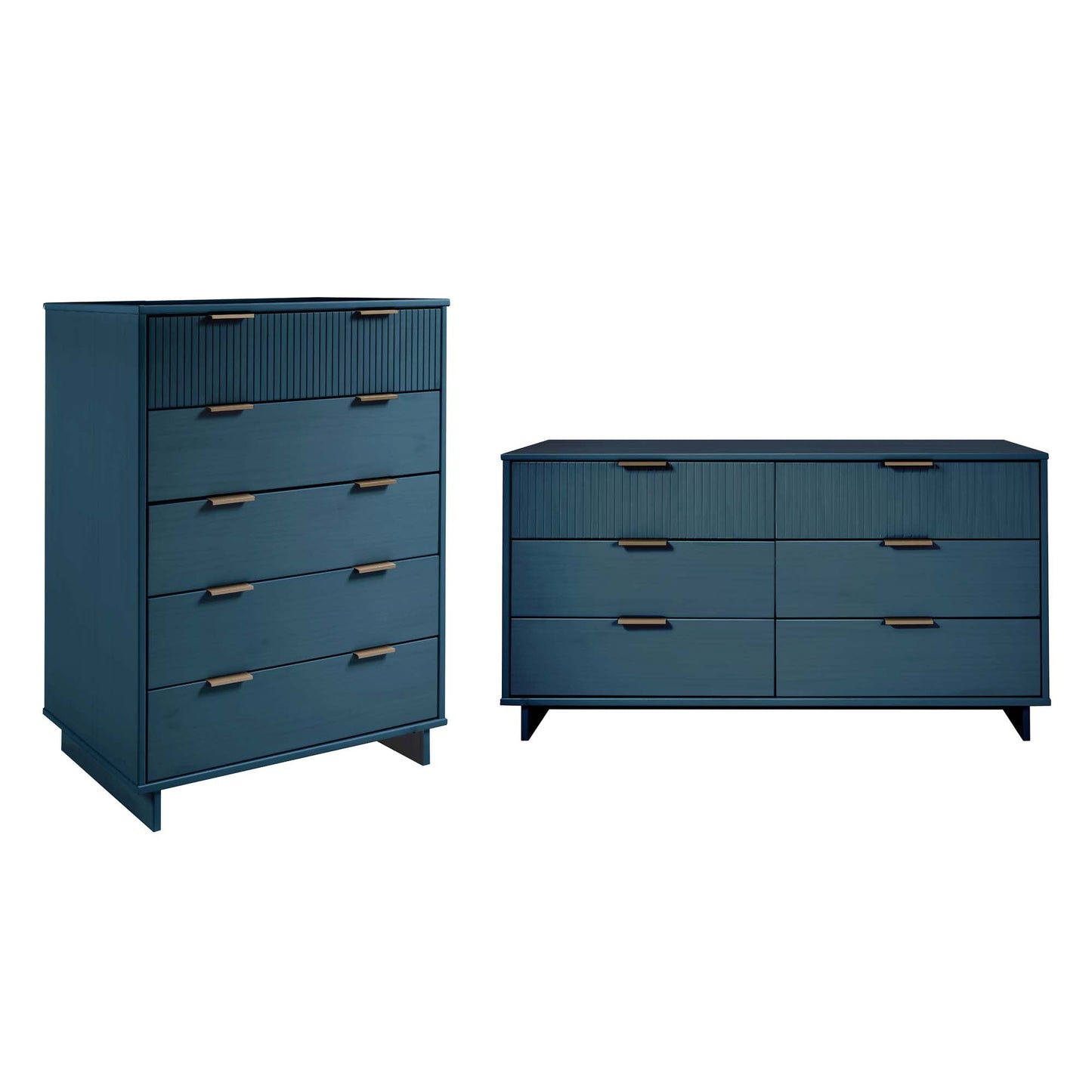 Manhattan Comfort 2-Piece Granville Chest and Double Dresser