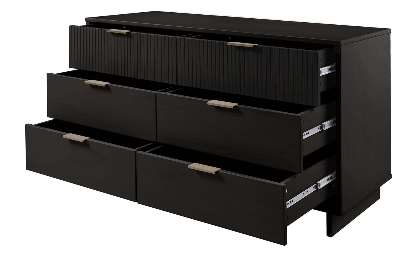 Manhattan Comfort 3-Piece Granville Dresser Set - Tall Narrow, Double Dresser, and Nightstand