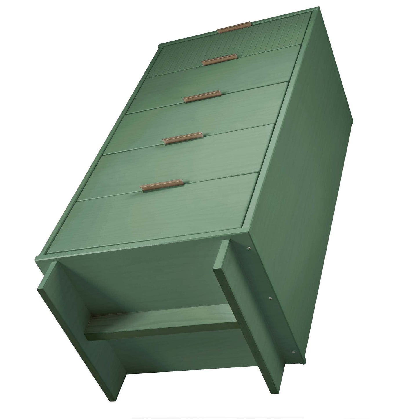 Manhattan Comfort 3-Piece Granville Dresser Set - Tall Narrow, Double Dresser, and Nightstand