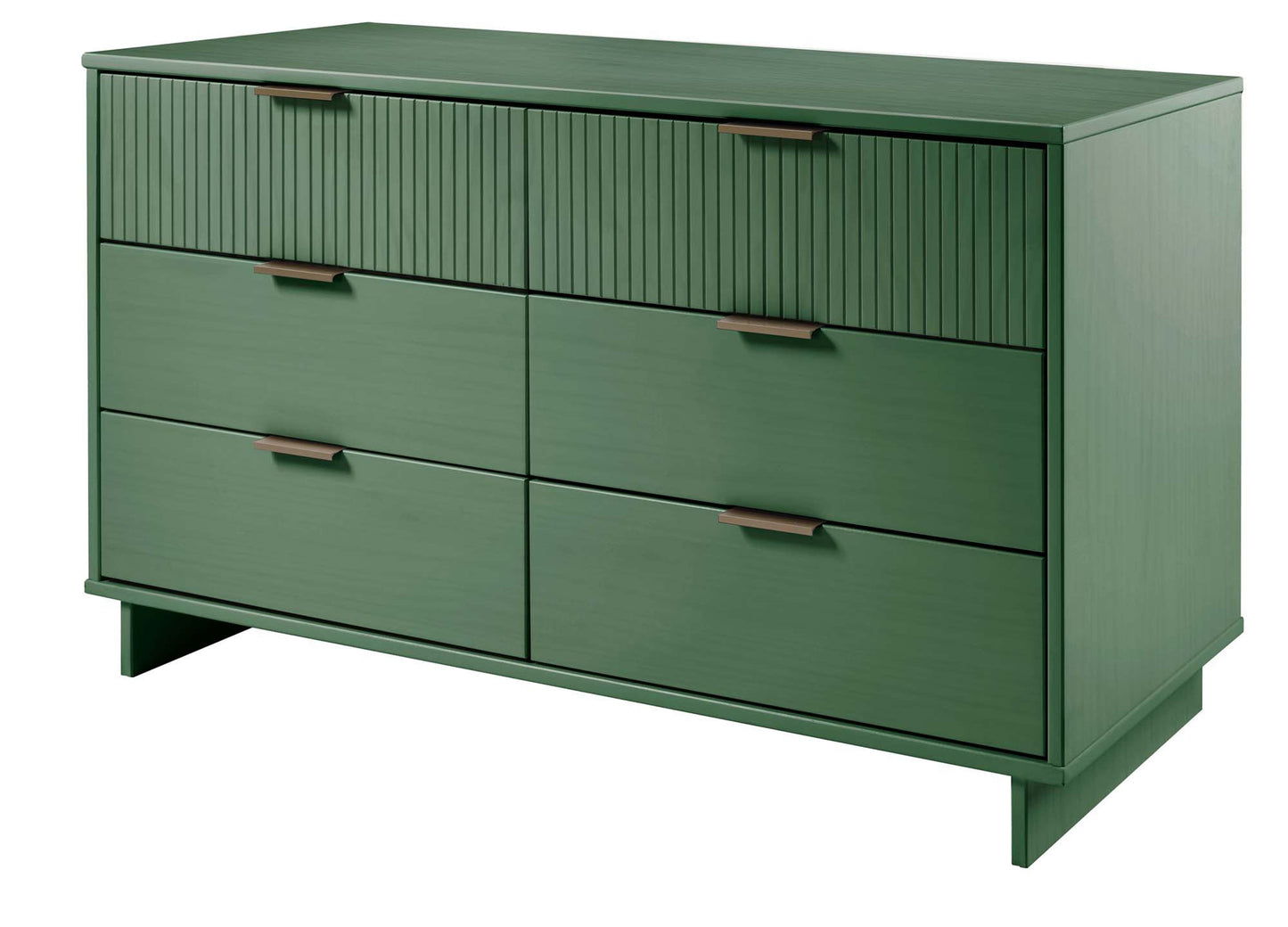 Manhattan Comfort 3-Piece Granville Dresser Set - Tall Narrow, Double Dresser, and Nightstand