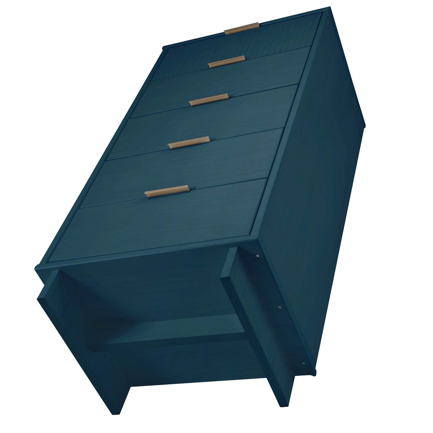 Manhattan Comfort 3-Piece Granville Dresser Set - Tall Narrow, Double Dresser, and Nightstand