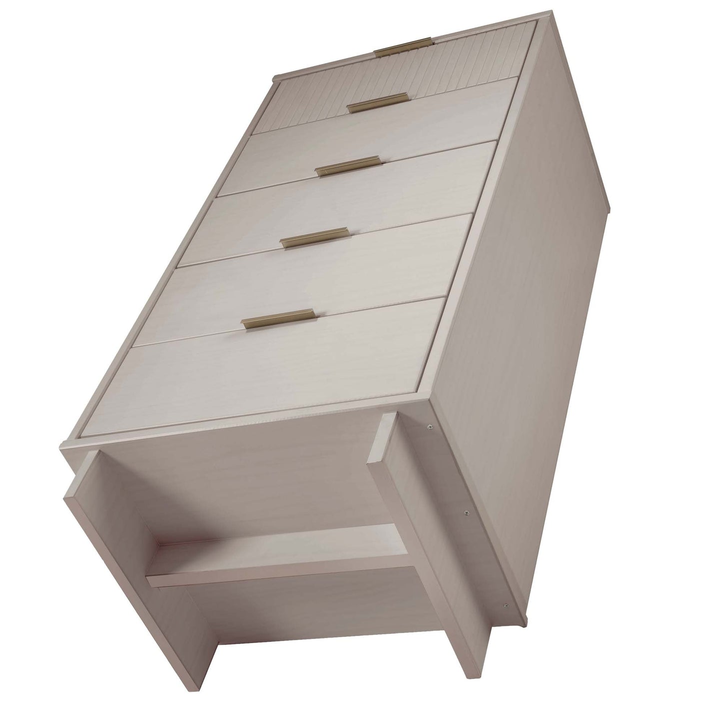 Manhattan Comfort 3-Piece Granville Dresser Set - Tall Narrow, Double Dresser, and Nightstand