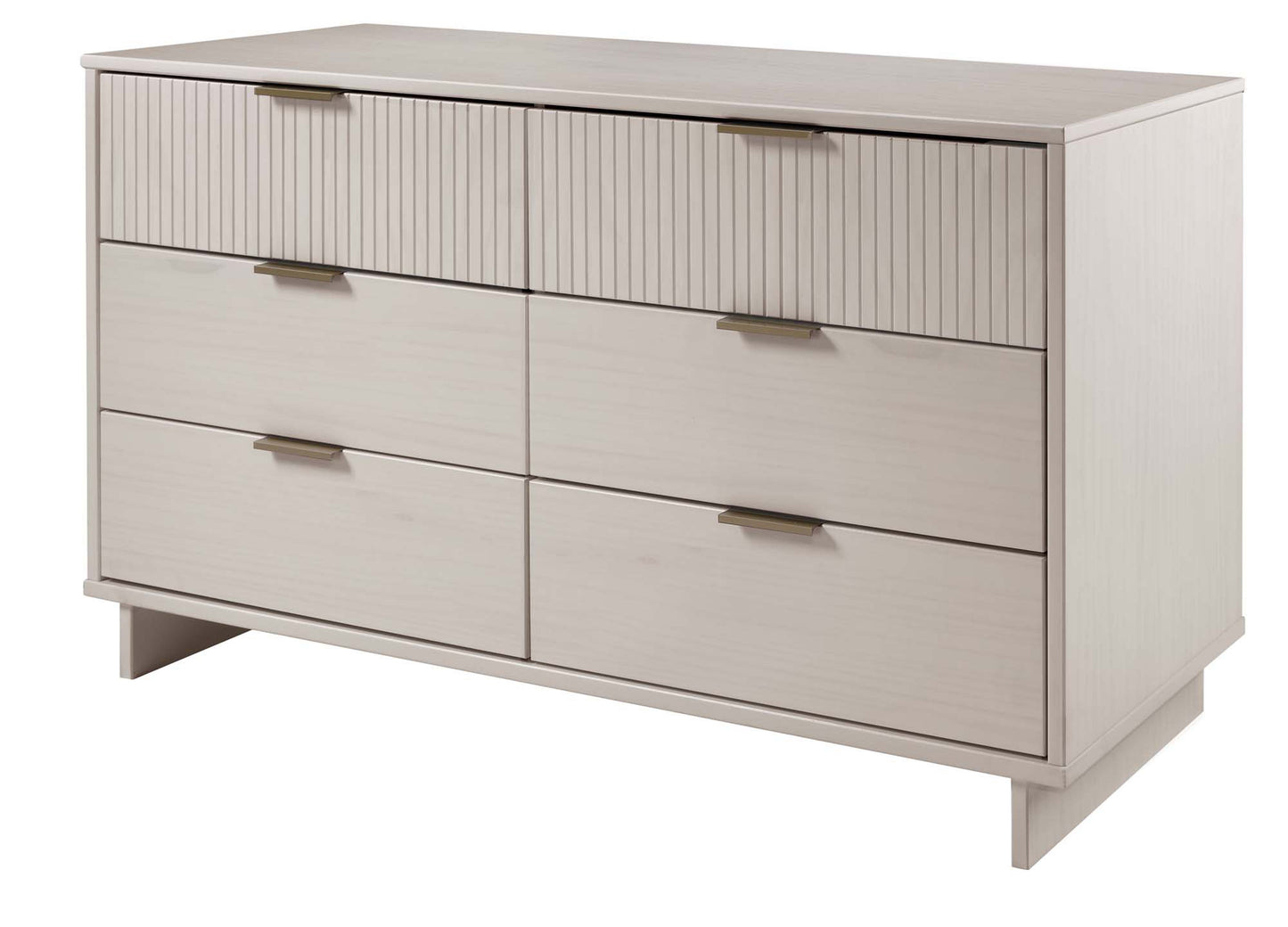 Manhattan Comfort 3-Piece Granville Dresser Set - Tall Narrow, Double Dresser, and Nightstand