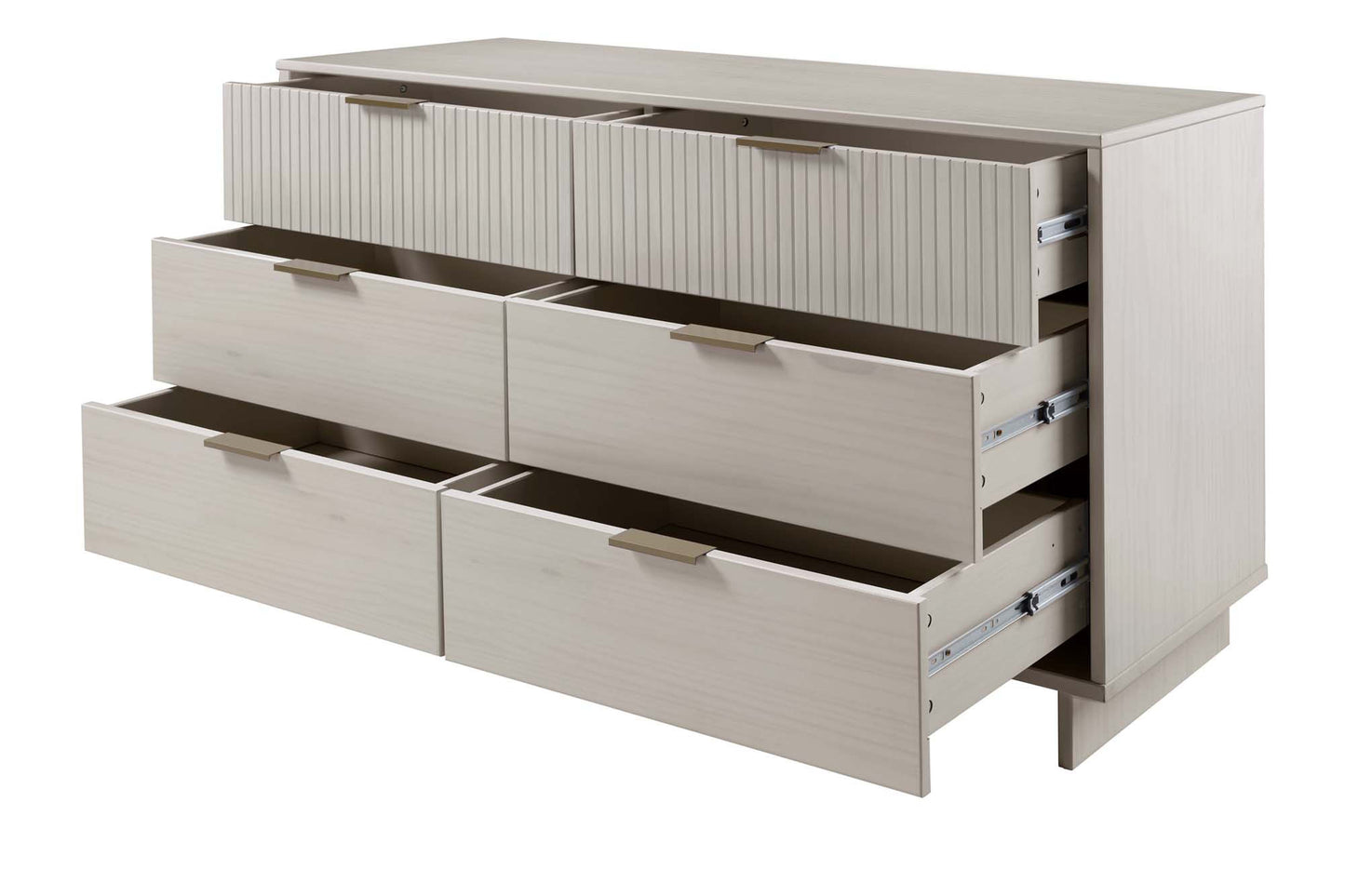 Manhattan Comfort 3-Piece Granville Dresser Set - Tall Narrow, Double Dresser, and Nightstand