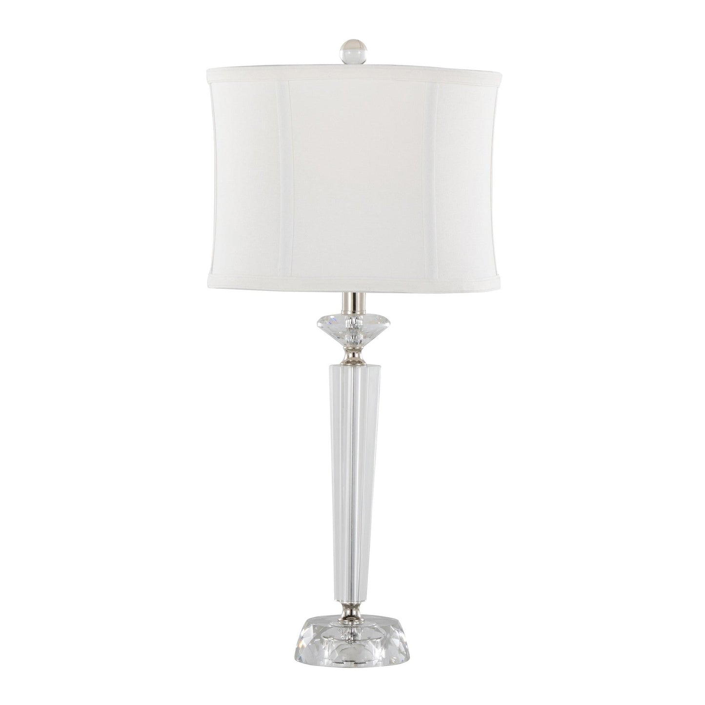 Lumisource Diamond Torch 25" Crystal Table Lamp - Set of 2