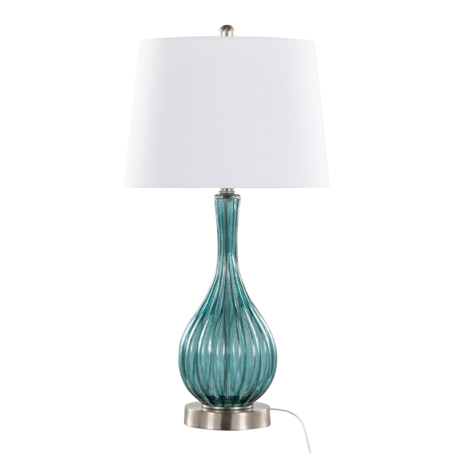 Majestic Office Furniture 27" Glass Table Lamp - Set of 2