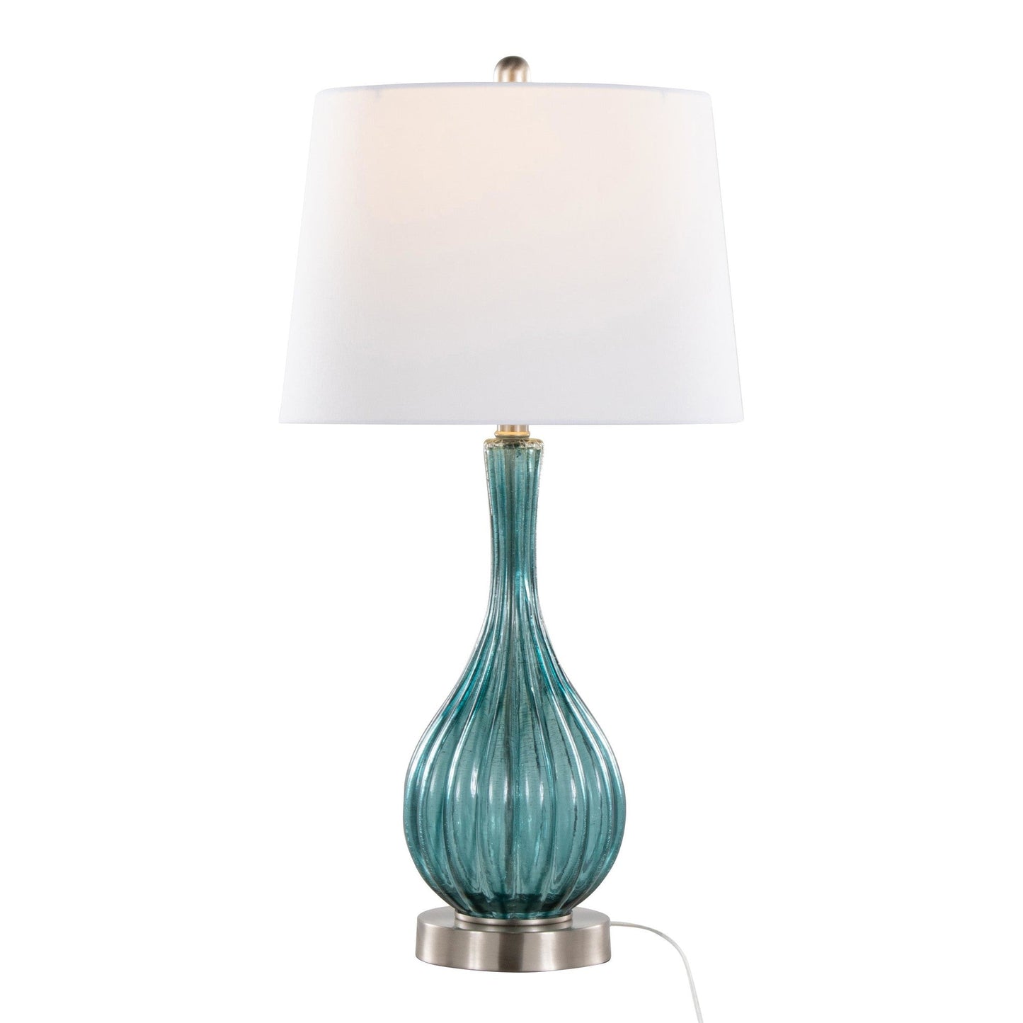 Majestic Office Furniture 27" Glass Table Lamp - Set of 2