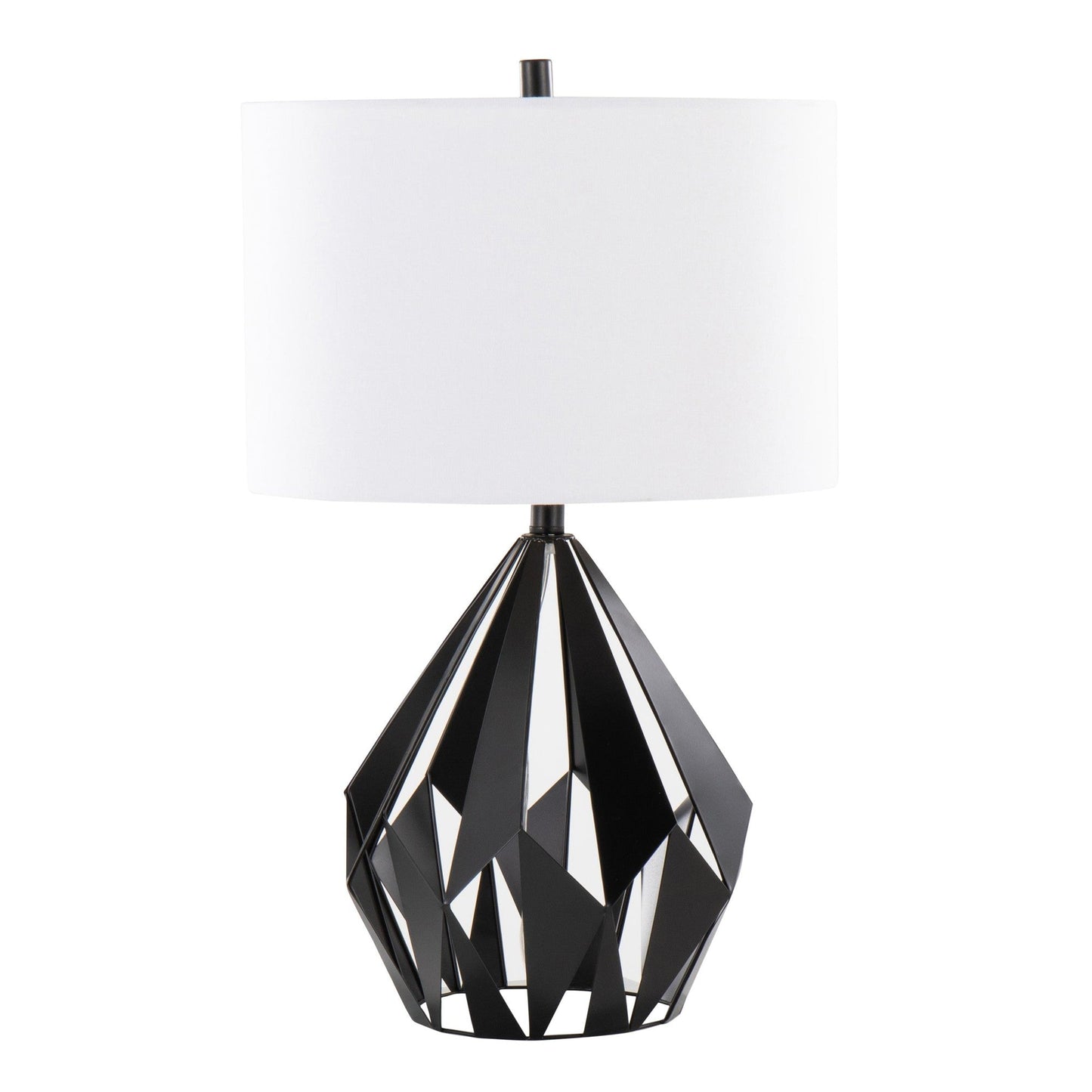 Lumisource Geome Tri 28" Metal Table Lamp - Set of 2
