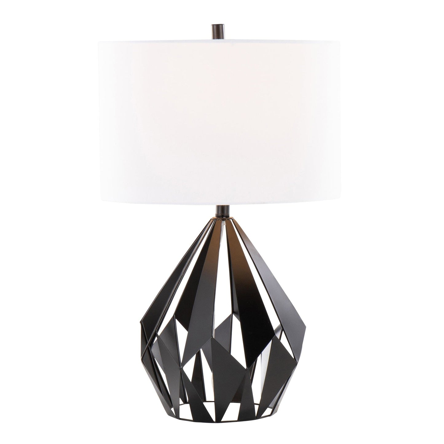 Lumisource Geome Tri 28" Metal Table Lamp - Set of 2