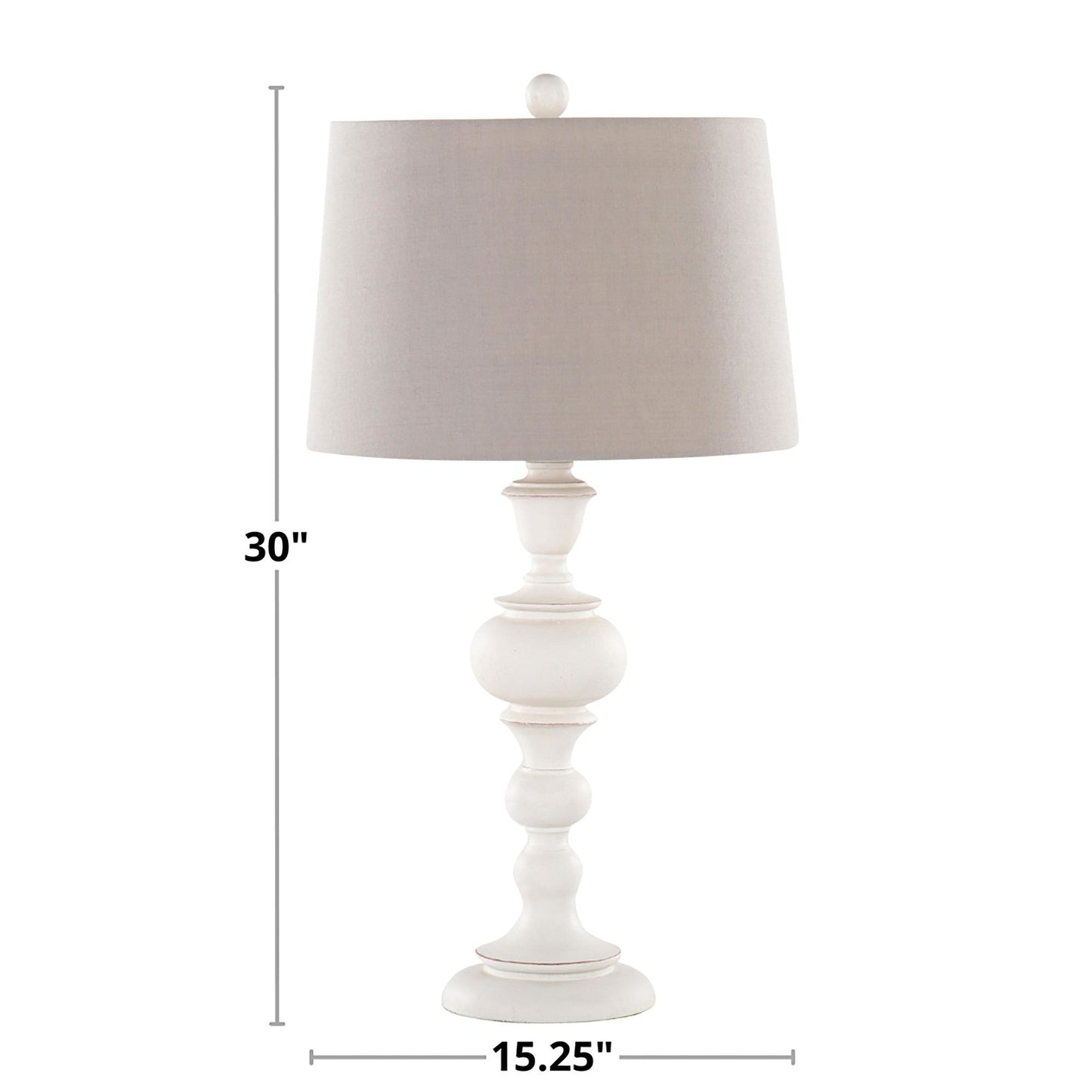 Majestic Office Furniture 30" Polyresin Table Lamp - Set of 2