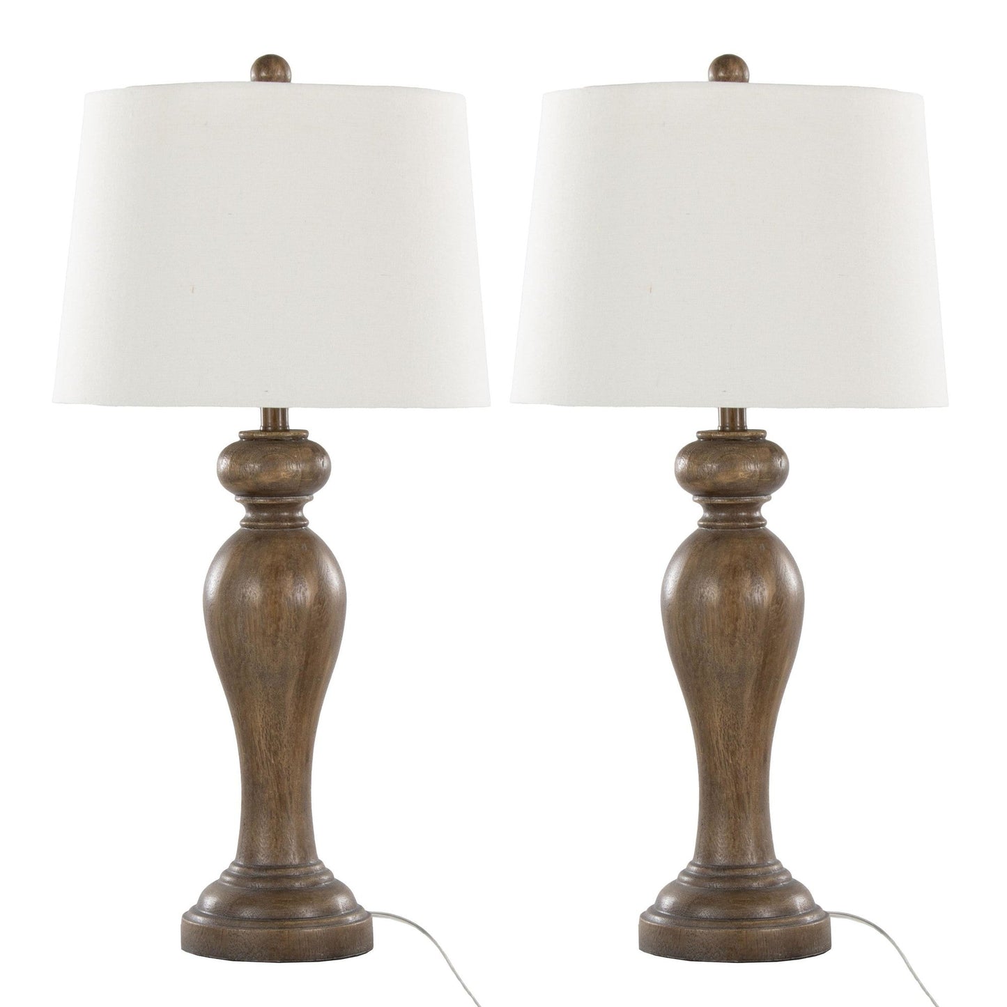 Majestic Office Furniture 31" Polyresin Table Lamp - Set of 2