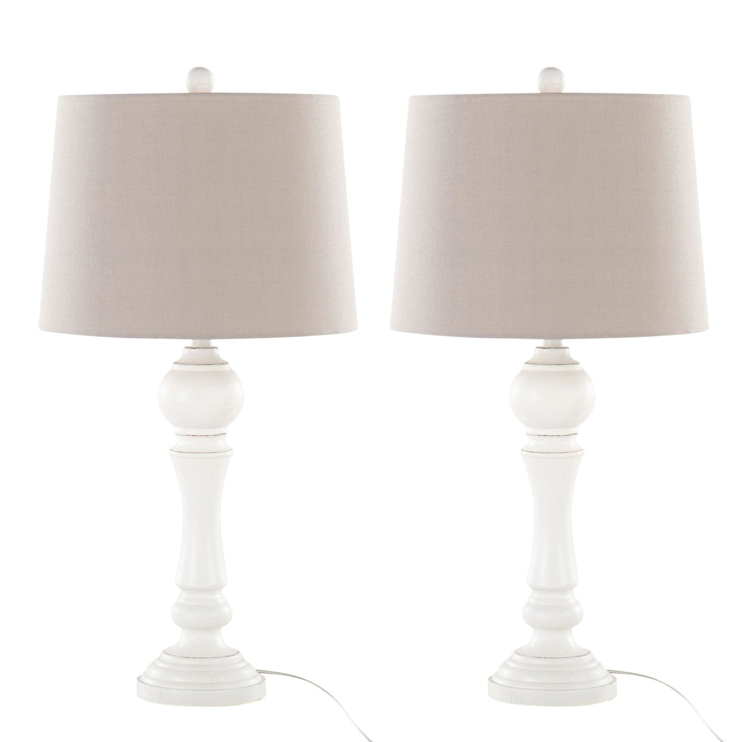 Majestic Office Furniture 32" Polyresin Table Lamp - Set of 2