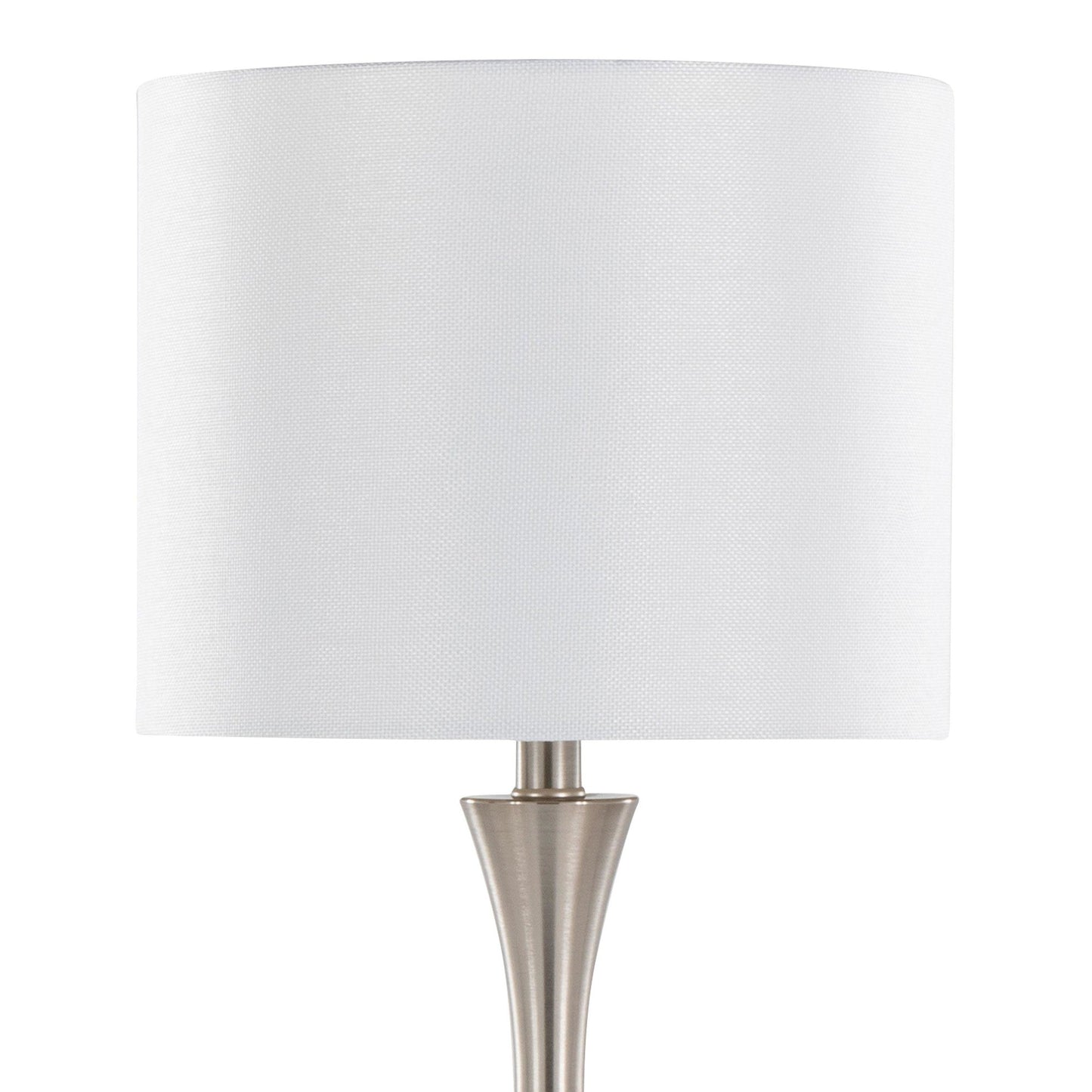Majestic Office Furniture 25" Metal Table Lamp with Usb - Set of 2