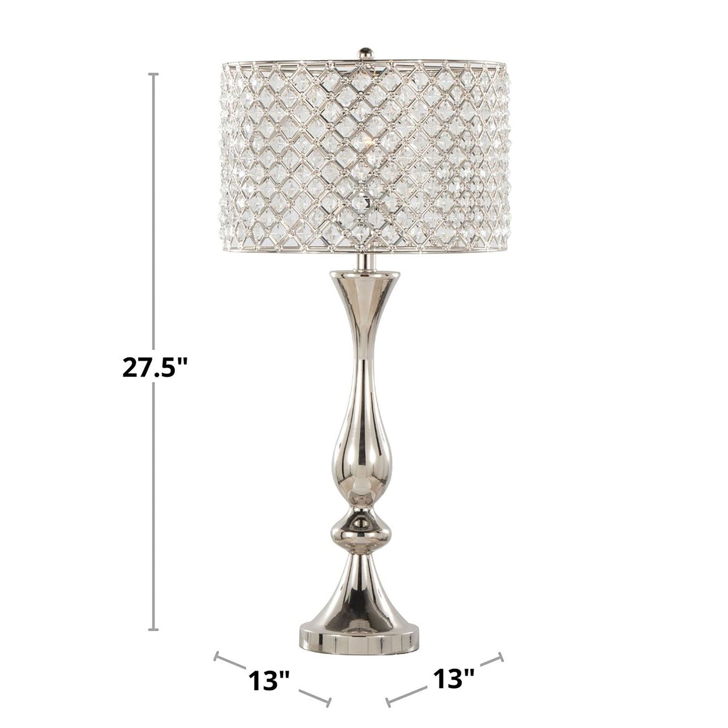 Majestic Office Furniture 27" Metal Table Lamp