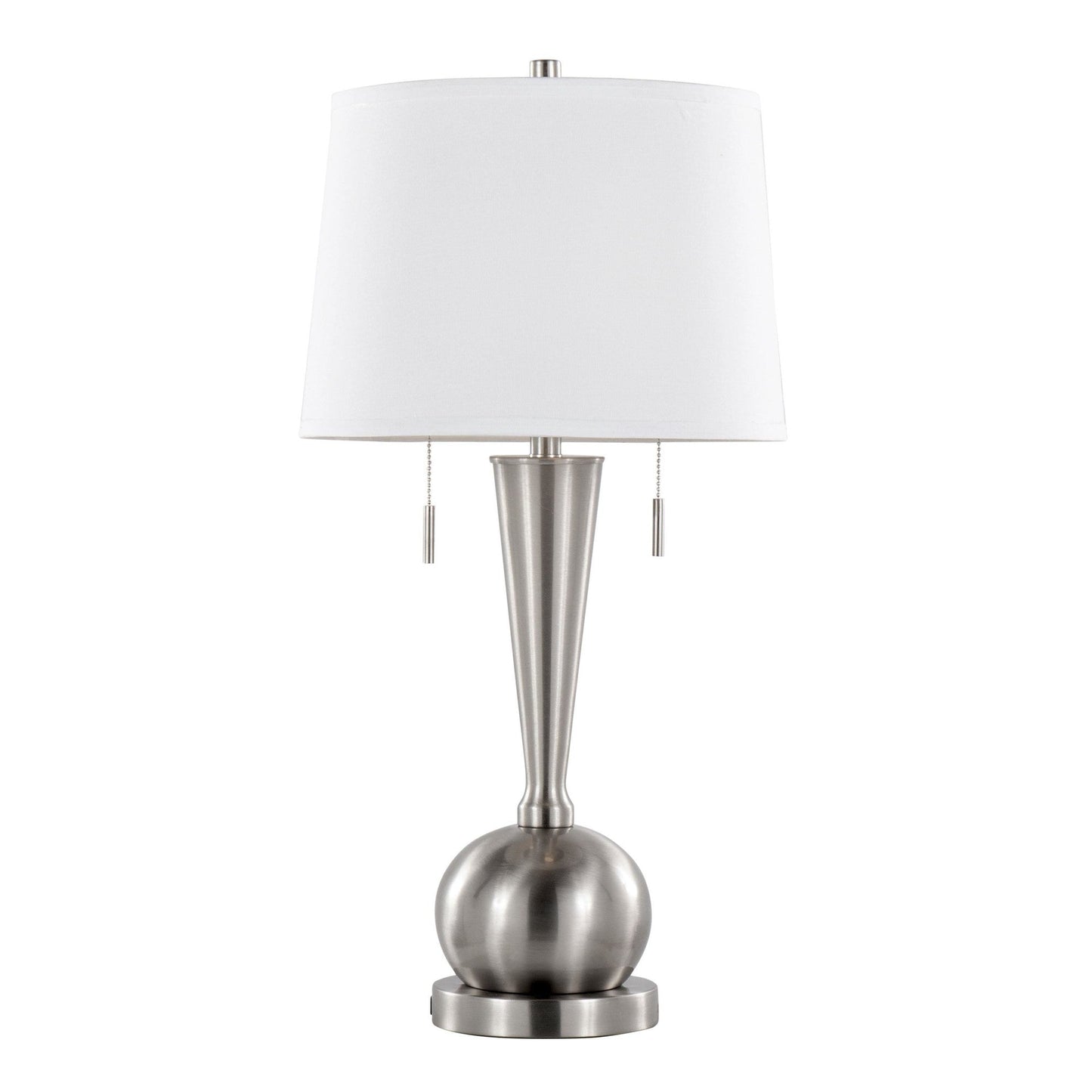 Majestic Office Furniture 30" Metal Table Lamp with Usb - Set of 2