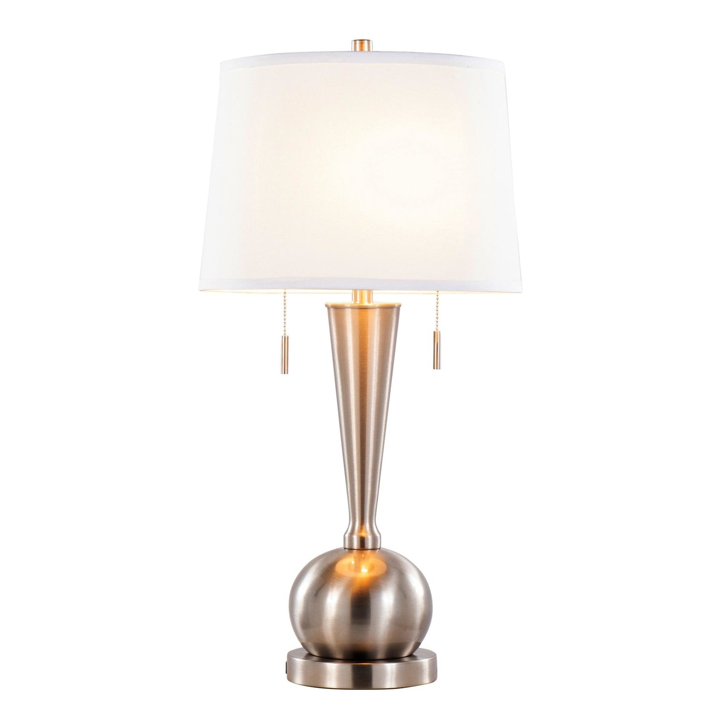 Majestic Office Furniture 30" Metal Table Lamp with Usb - Set of 2
