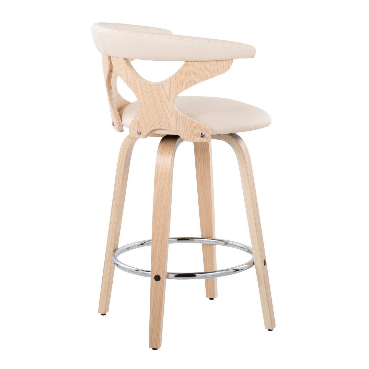 Majestic Office Furniture 26" Fixed-Height Counter Stool - Set of 2