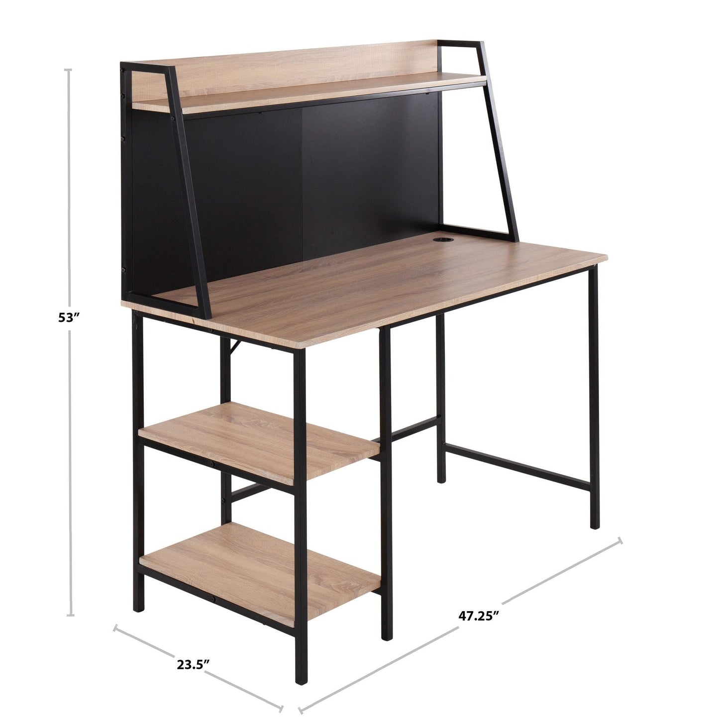 Lumisource Geo Shelf Desk