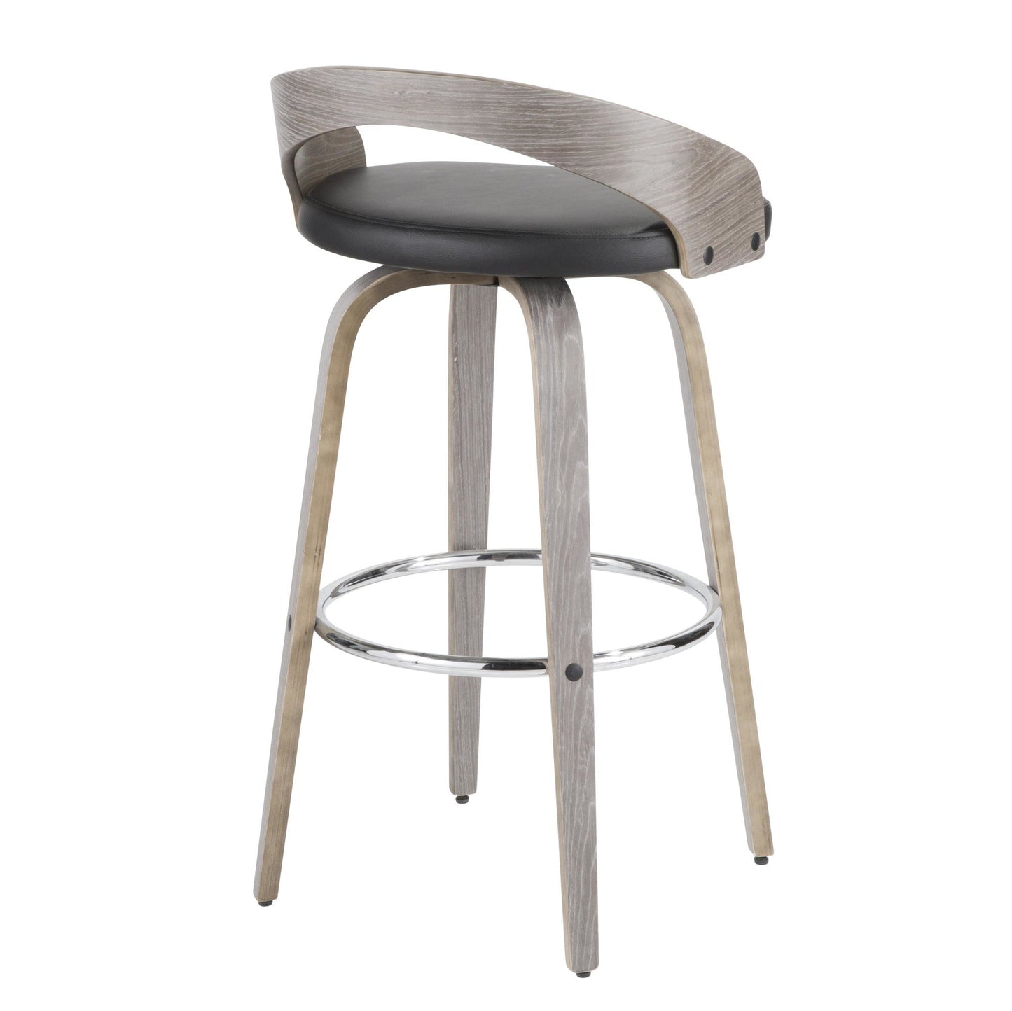 Majestic Office Furniture 30" Fixed-Height Barstool - Set of 2