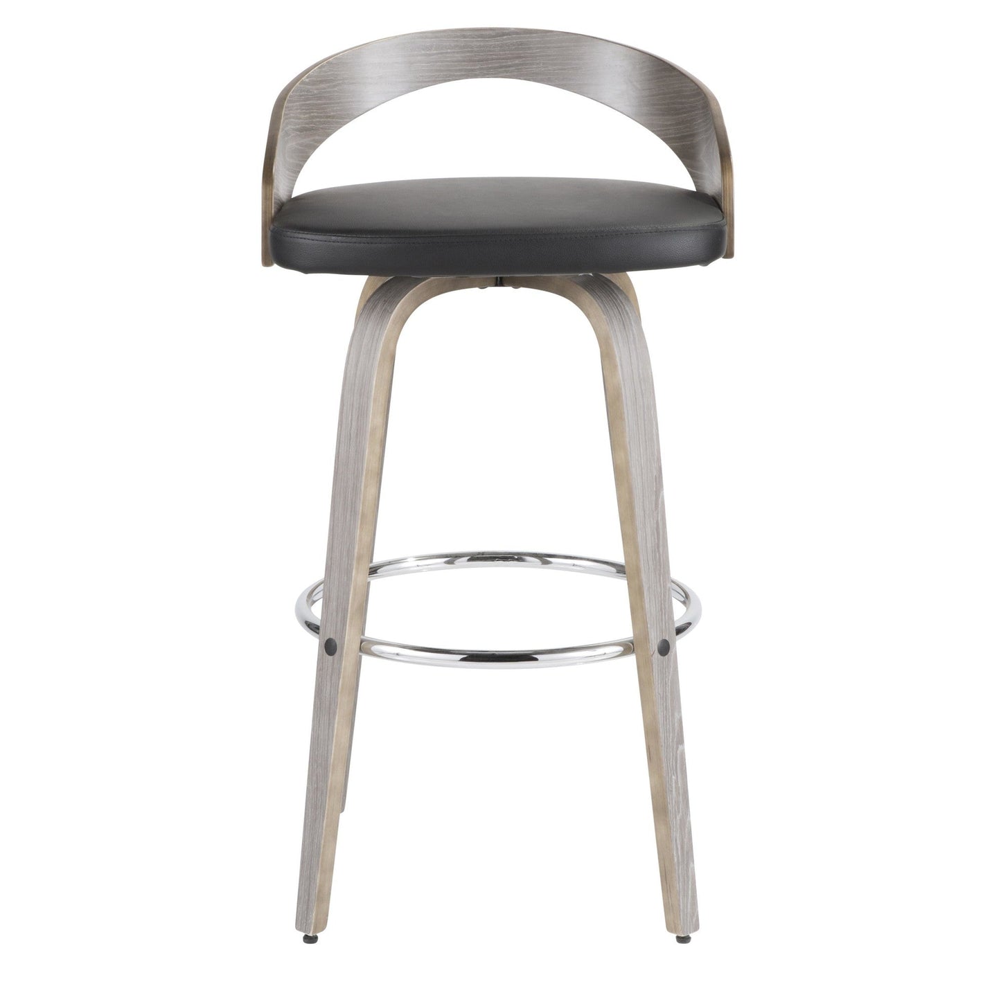 Majestic Office Furniture 30" Fixed-Height Barstool - Set of 2